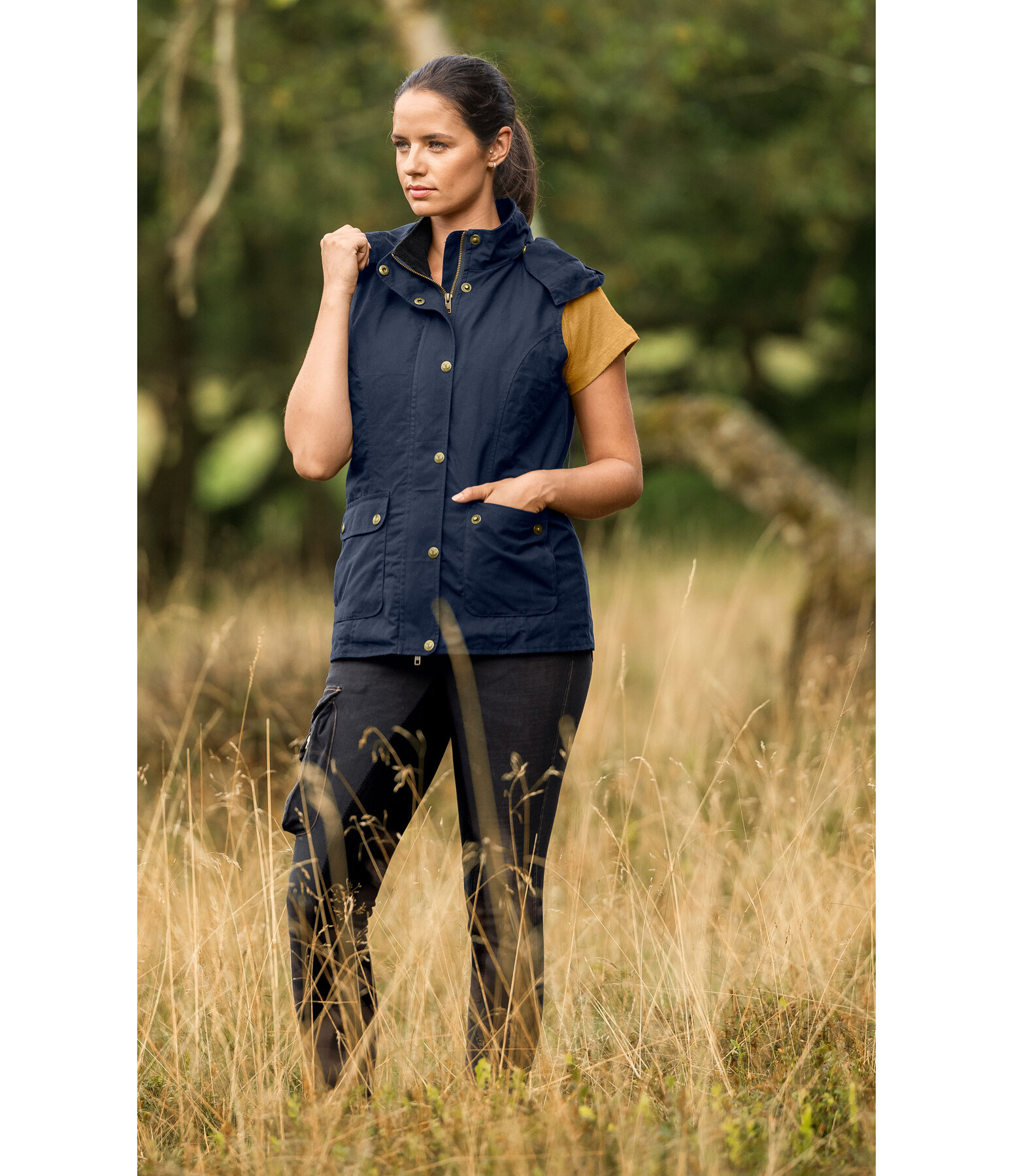 Oilskin bodywarmer Granada