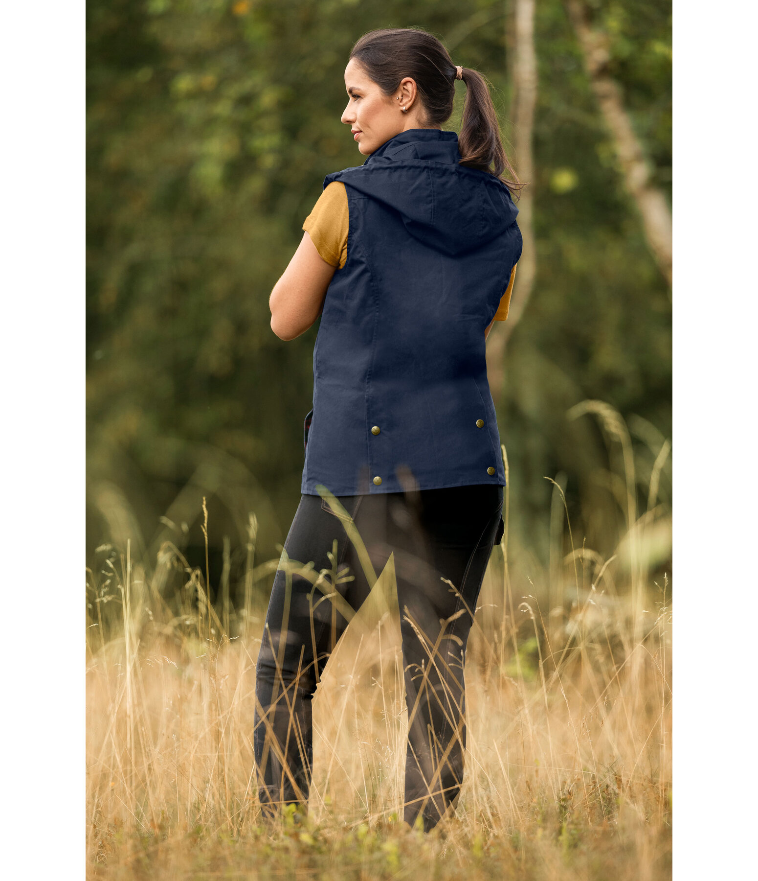Oilskin bodywarmer Granada