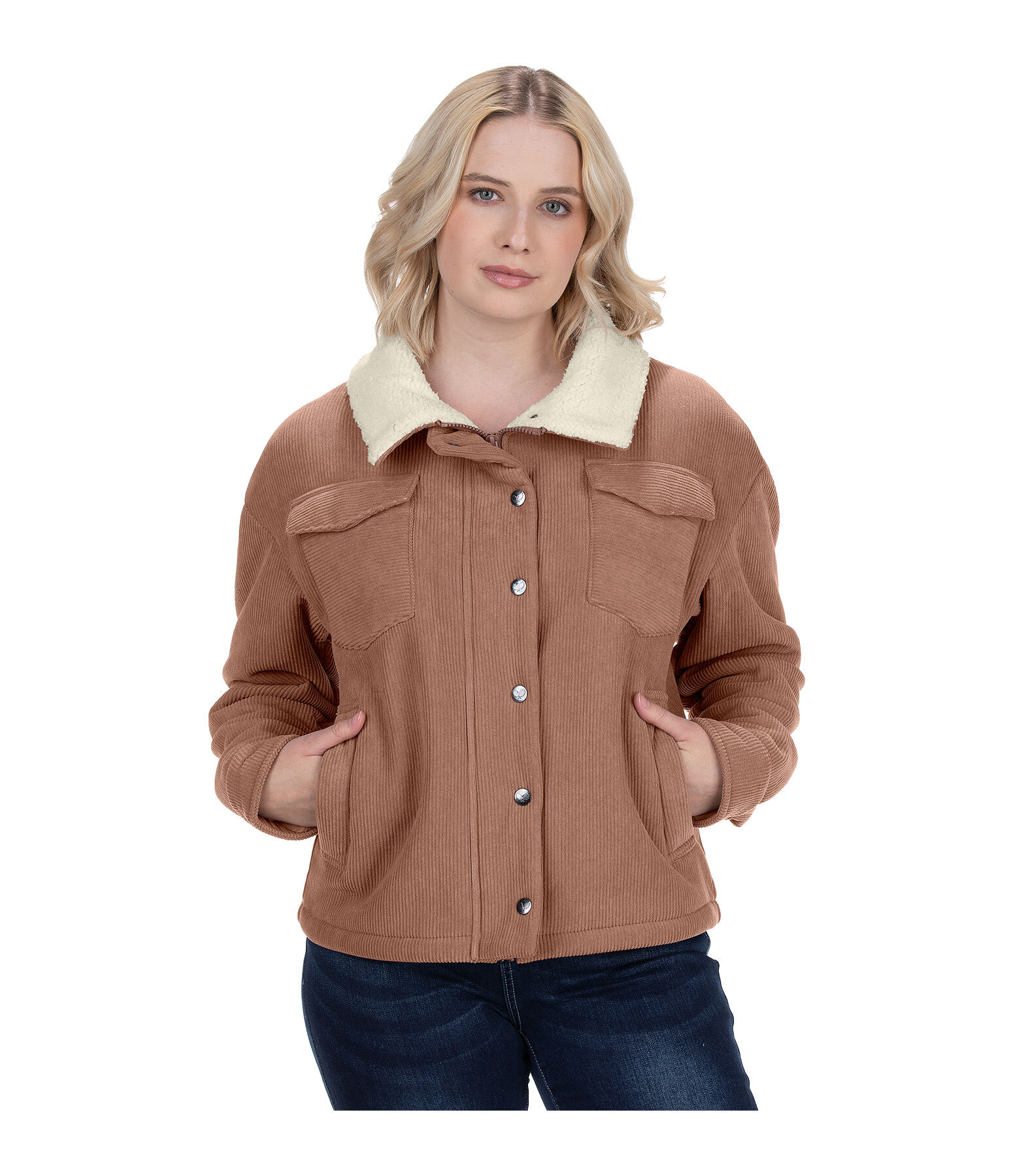 Winter corduroy jas Red Rocks