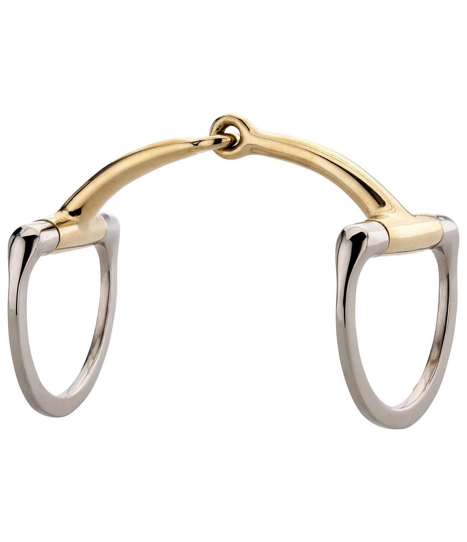 Golden Snaffle Bit Kramer Paardensport