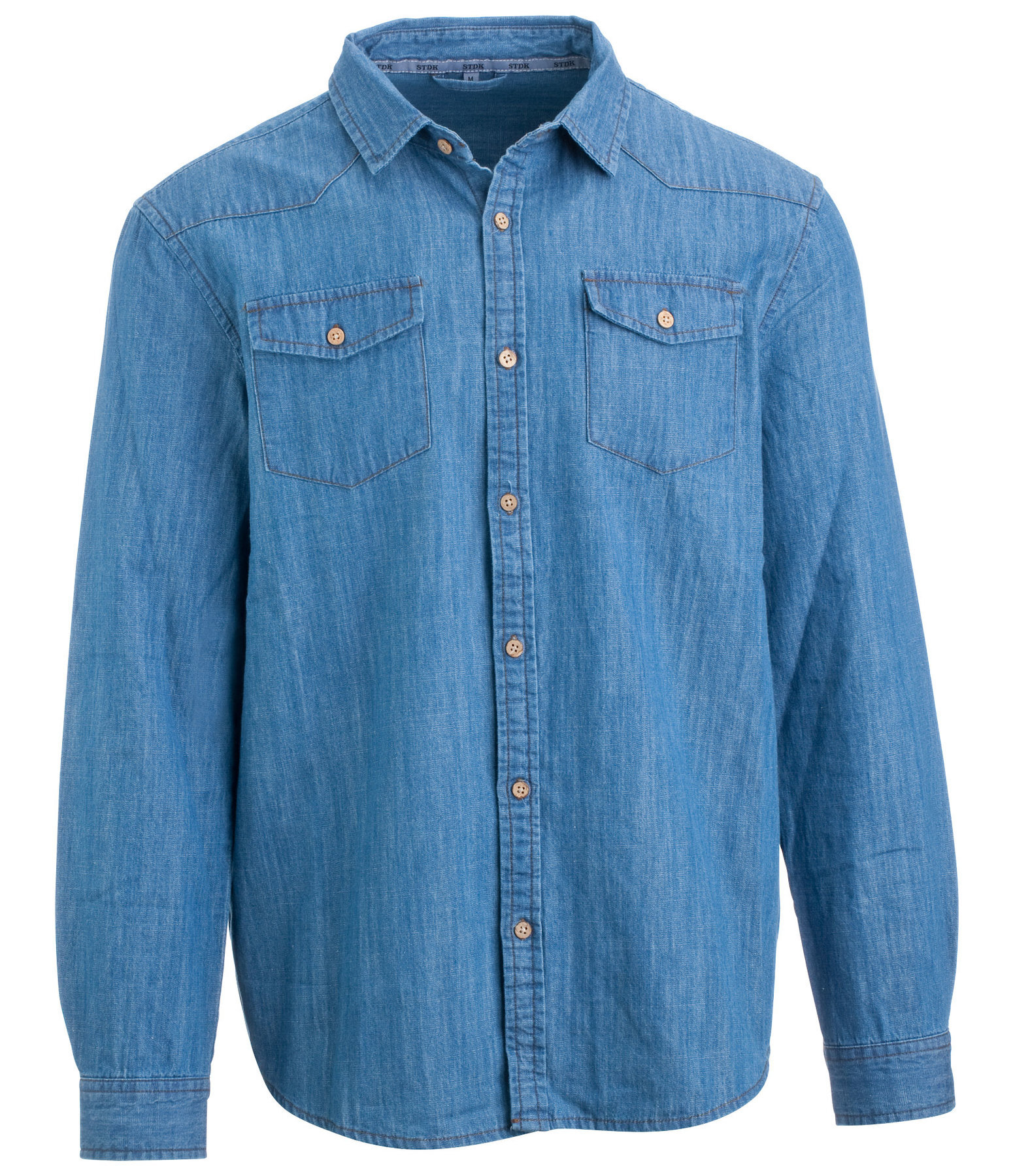 heren jeanshemd Carlo Heren rijkleding Kramer Paardensport