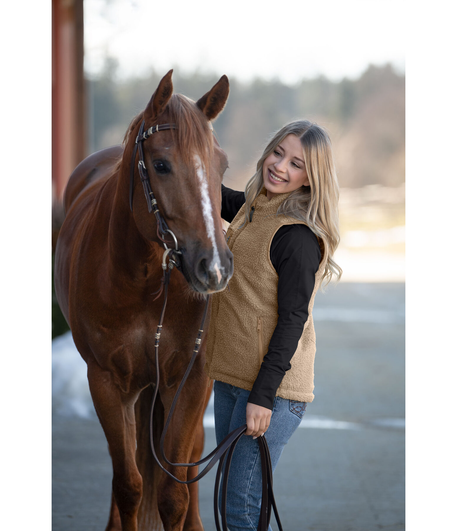 omkeerbare bodywarmer Hadley