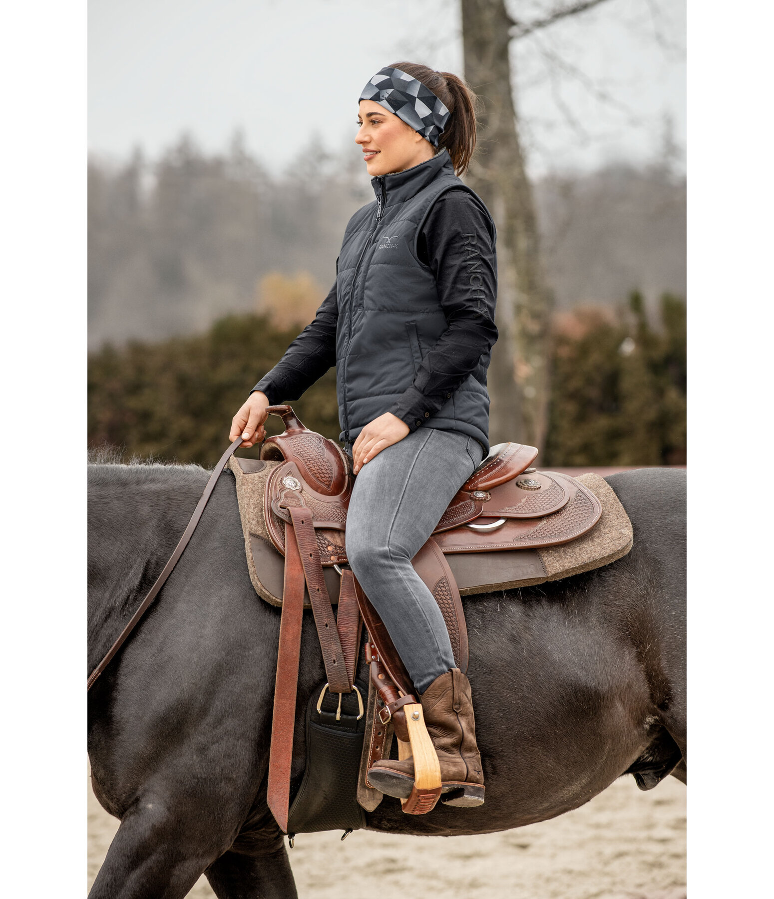 omkeerbare bodywarmer Hadley