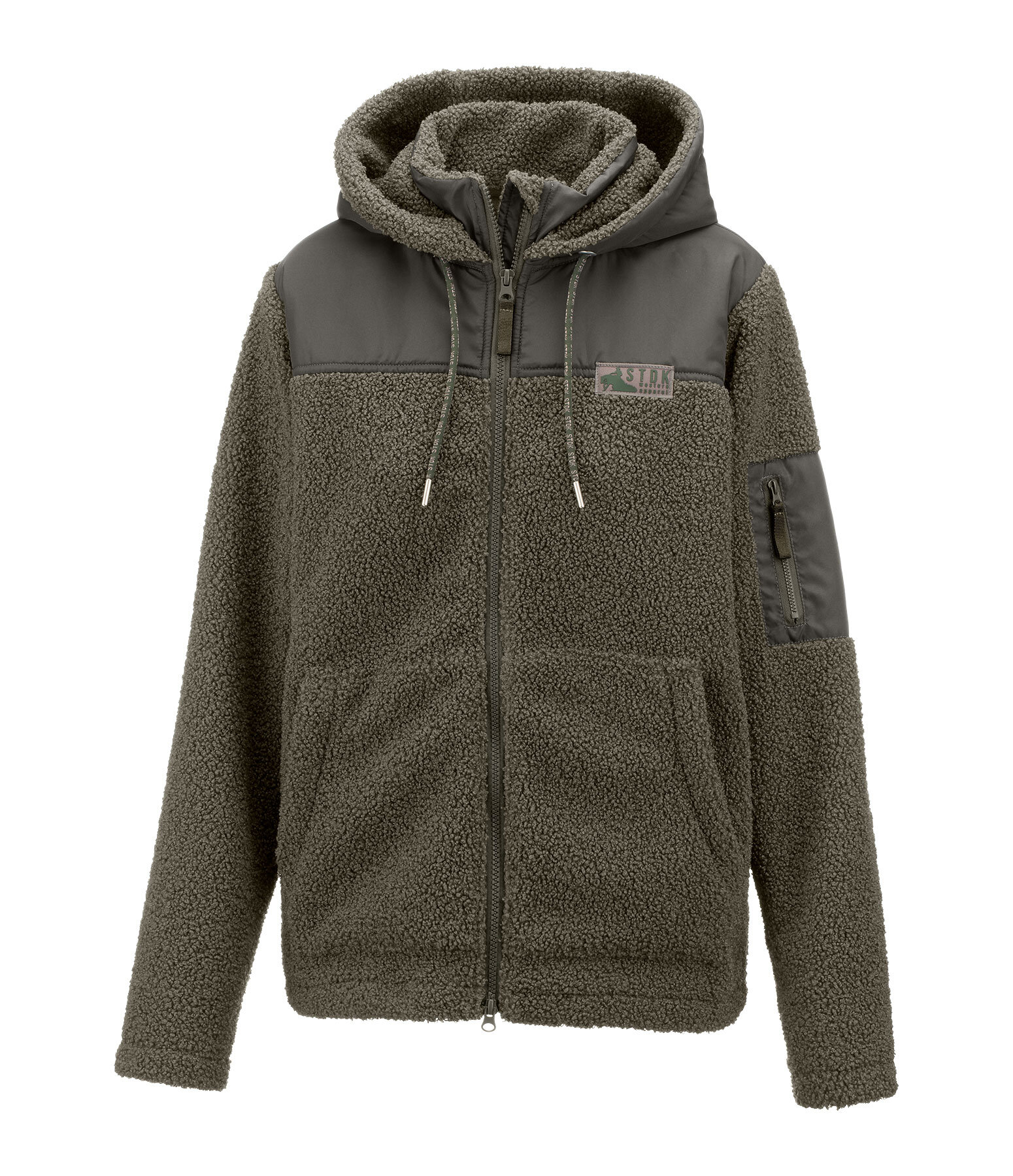 heren teddyfleece combi-jas Chayton