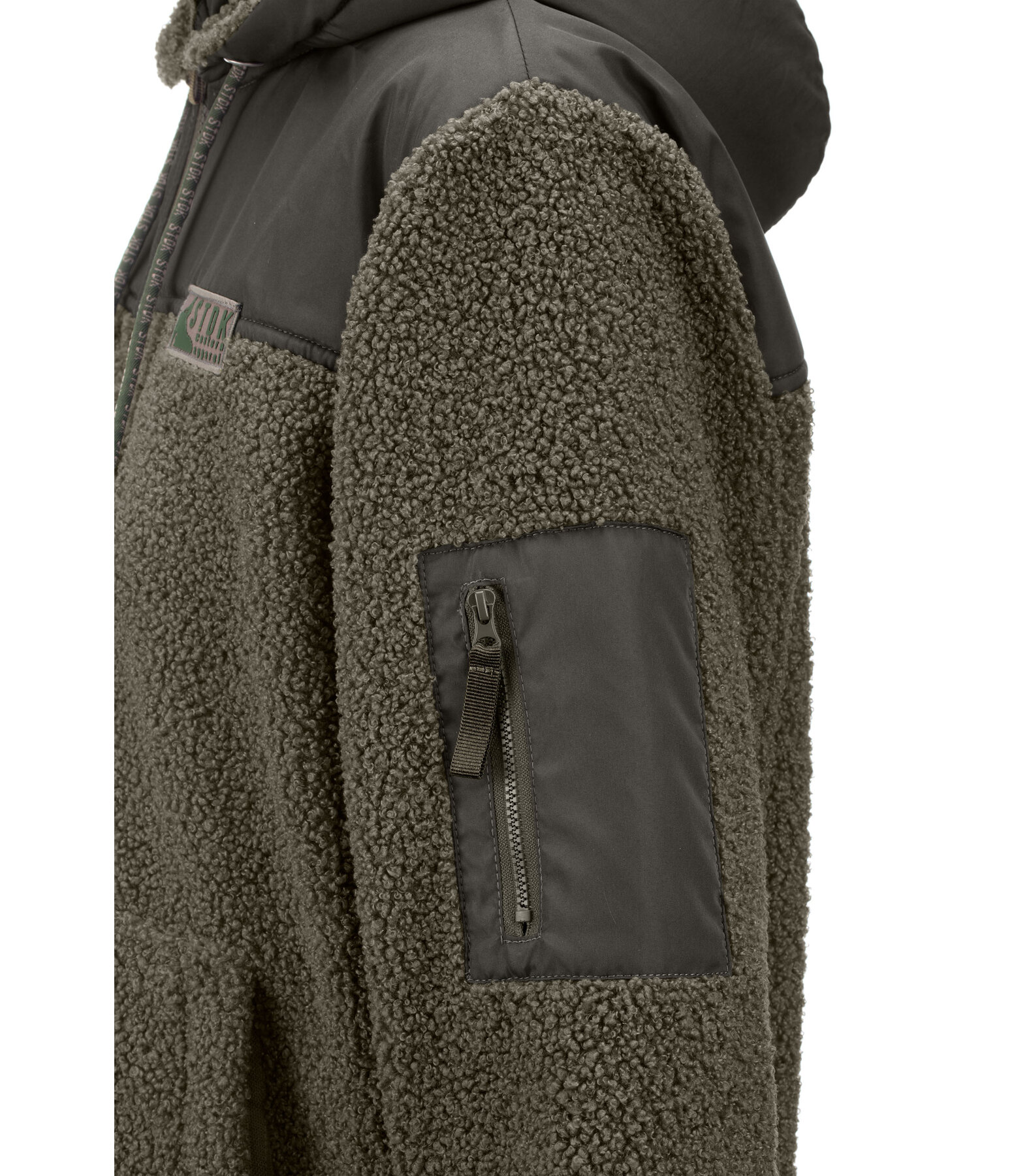 heren teddyfleece combi-jas Chayton
