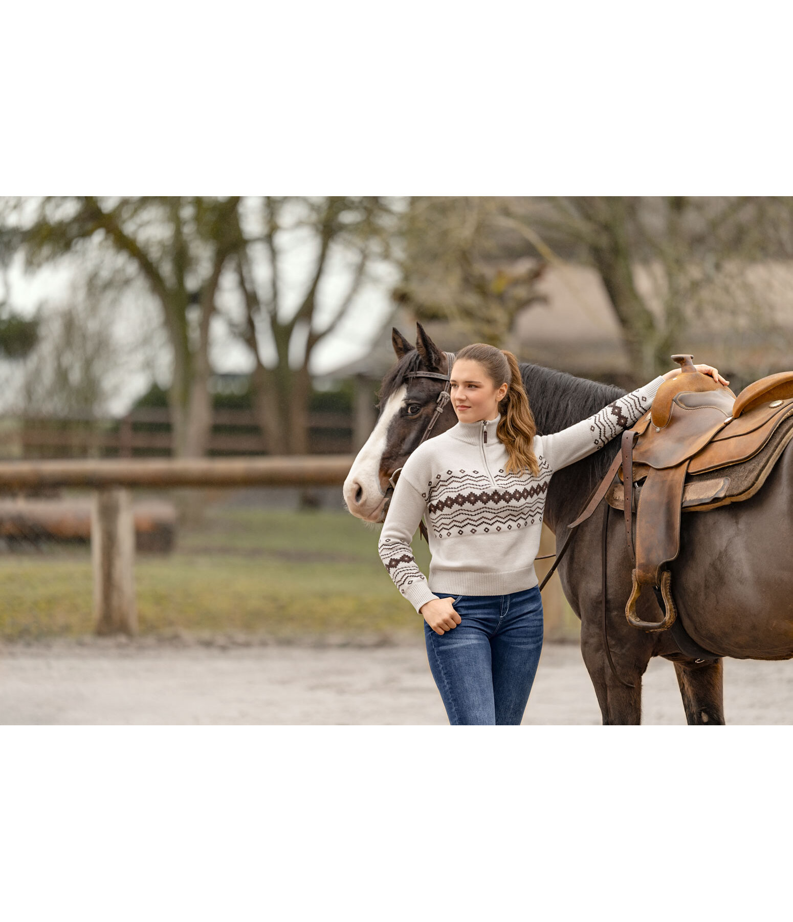 gebreide pullover Senna