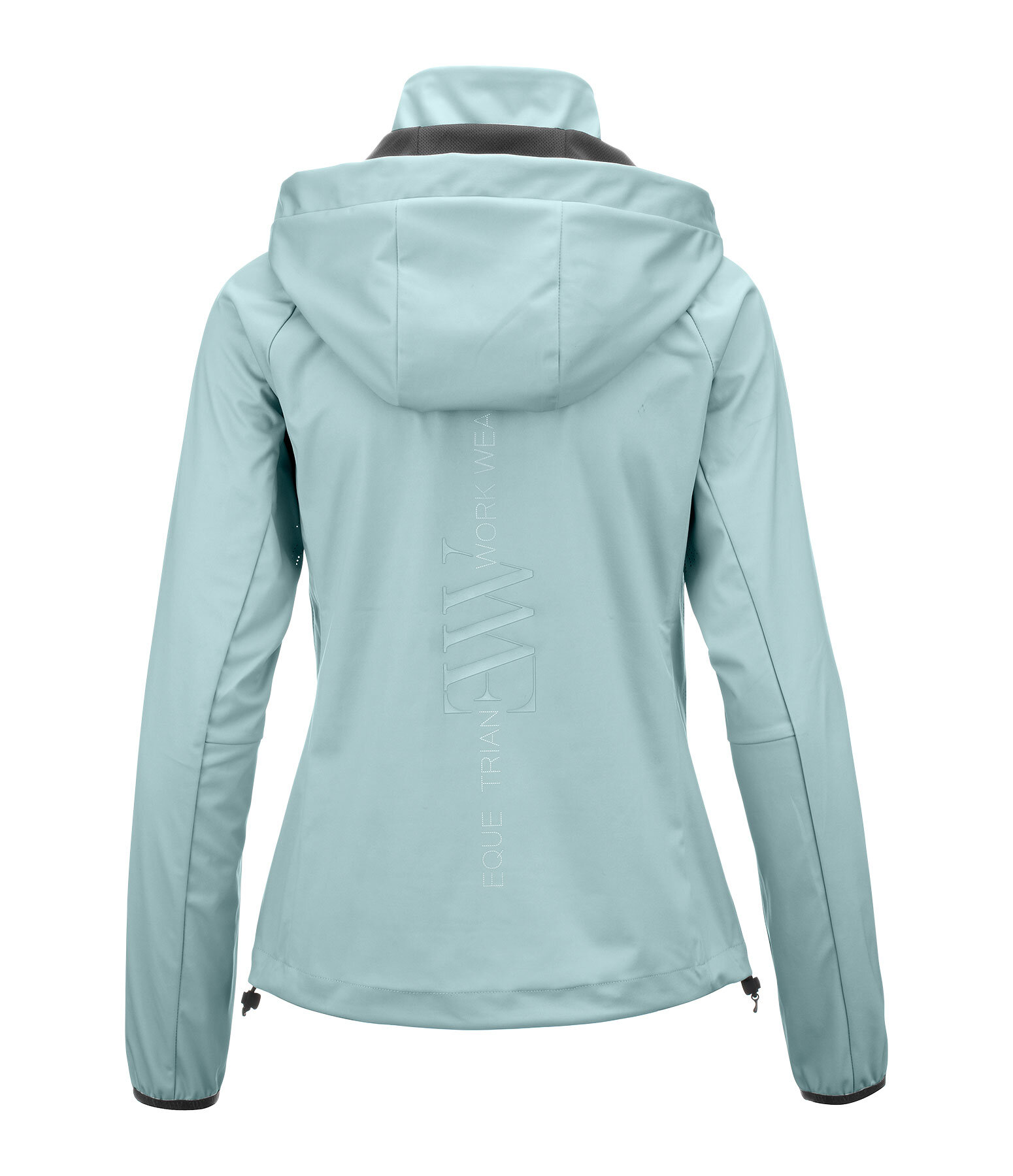 ademend softshelljas met afneembare capuchon