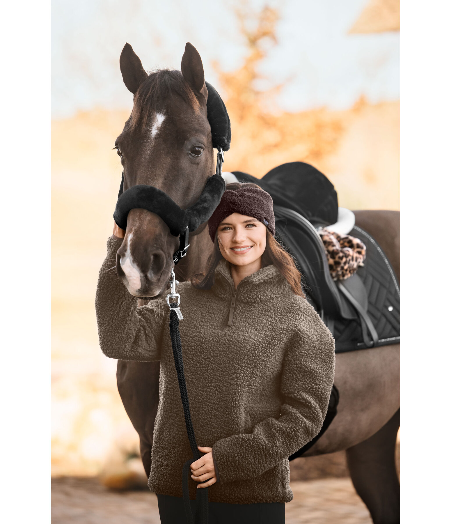 teddyfleece-halster-set