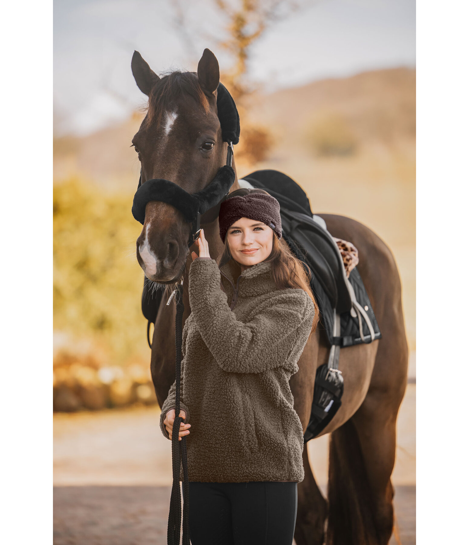 teddyfleece-halster-set