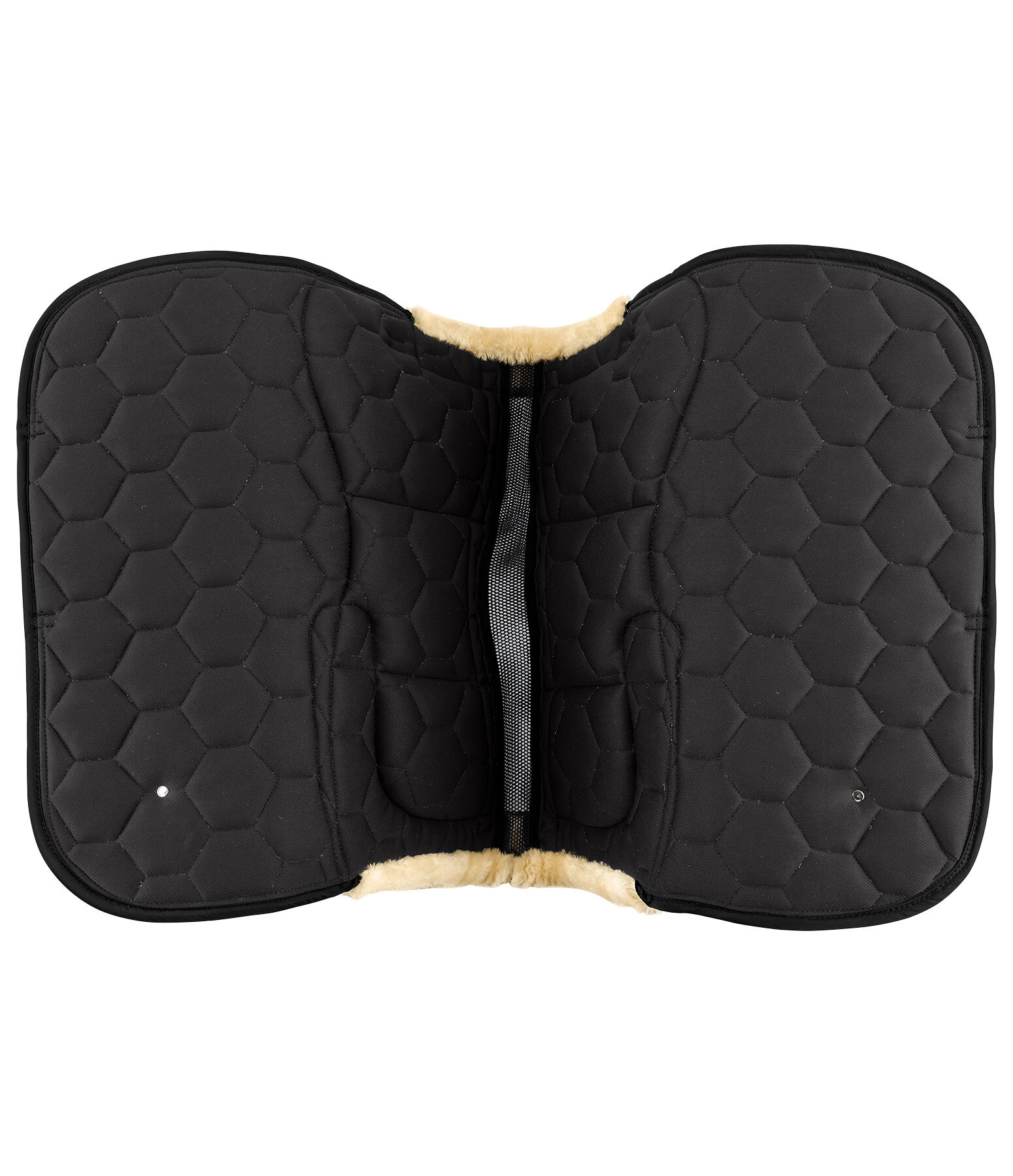 zadeldek Luxury Diamonds Anatomical met opbergvakjes voor correctie pads