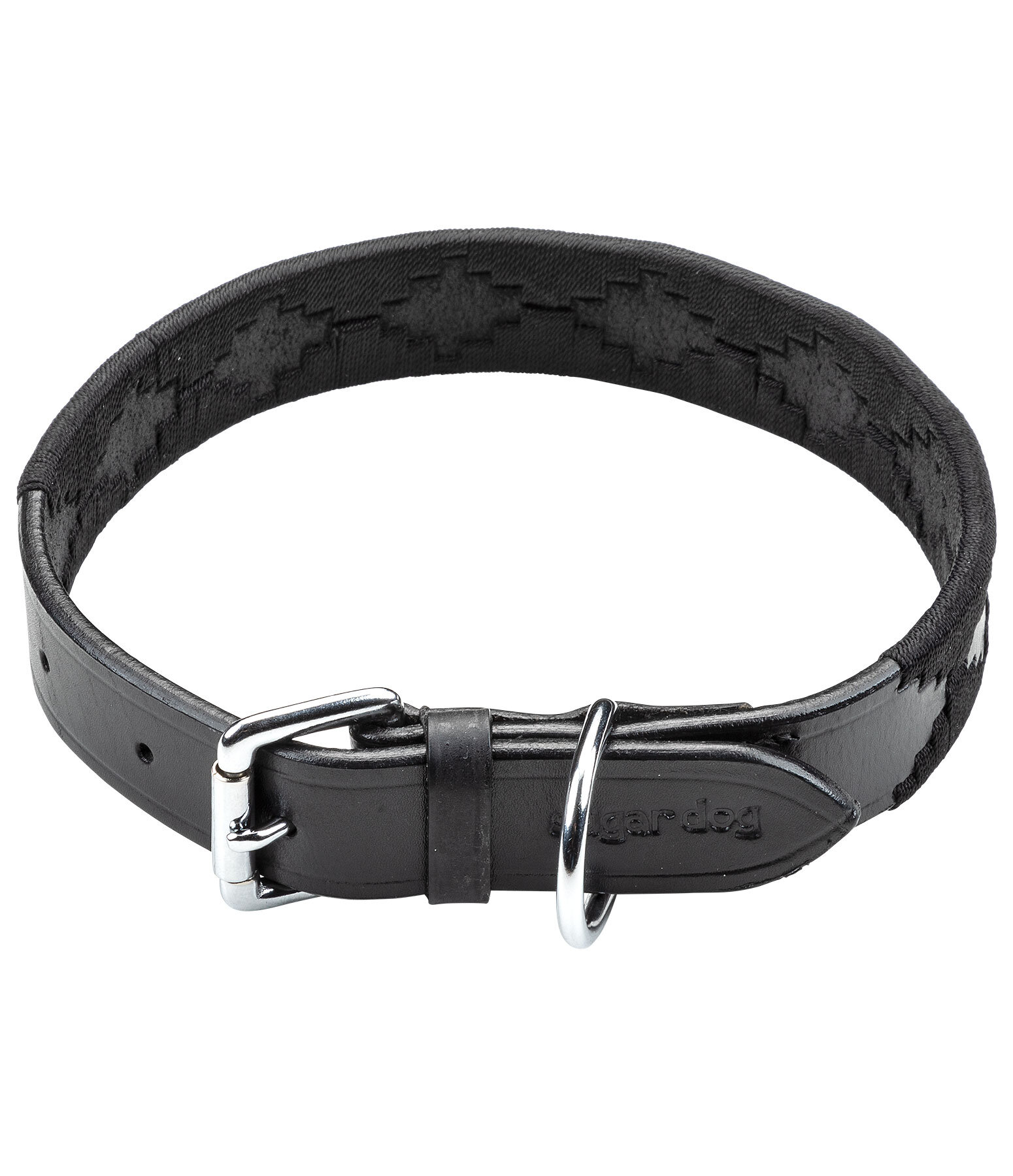 set:  lederen hondenhalsband en -lijn Polo Sports