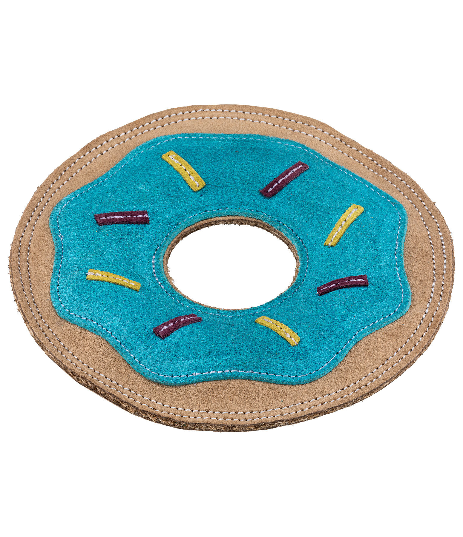 lederen honden frisbee Donut