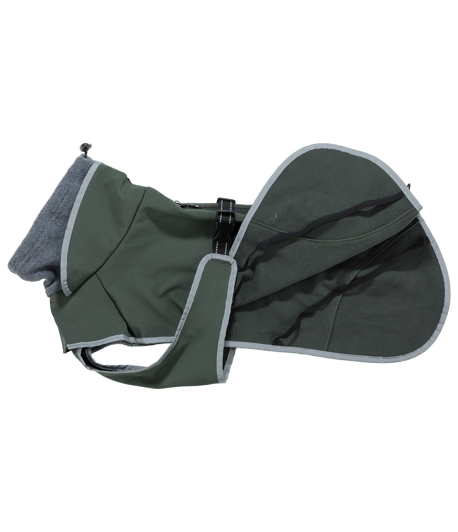 softshell hondenjas met fleecekraag Frida
