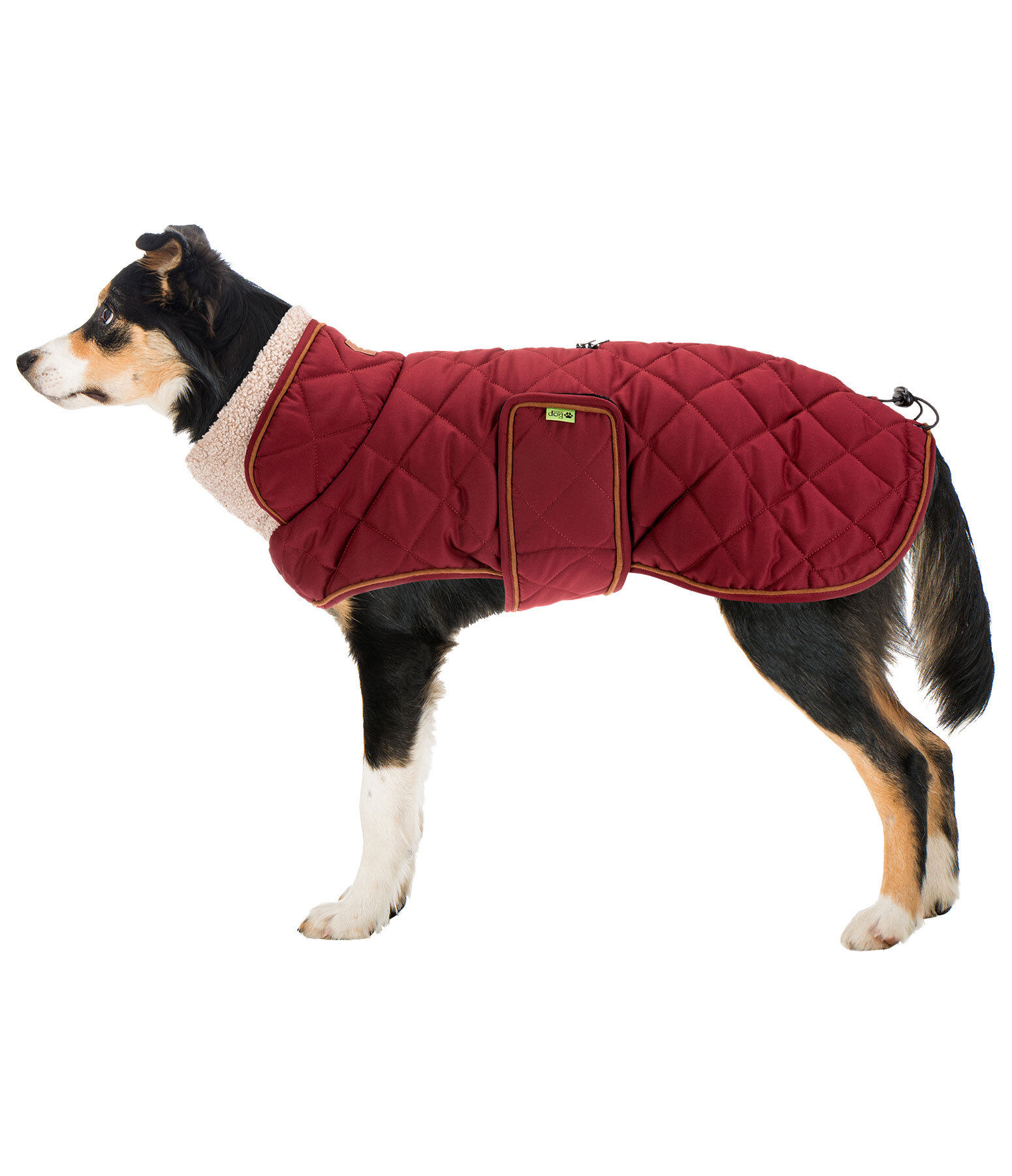 gewatteerde hondenmantel met teddyfleece voering Holly