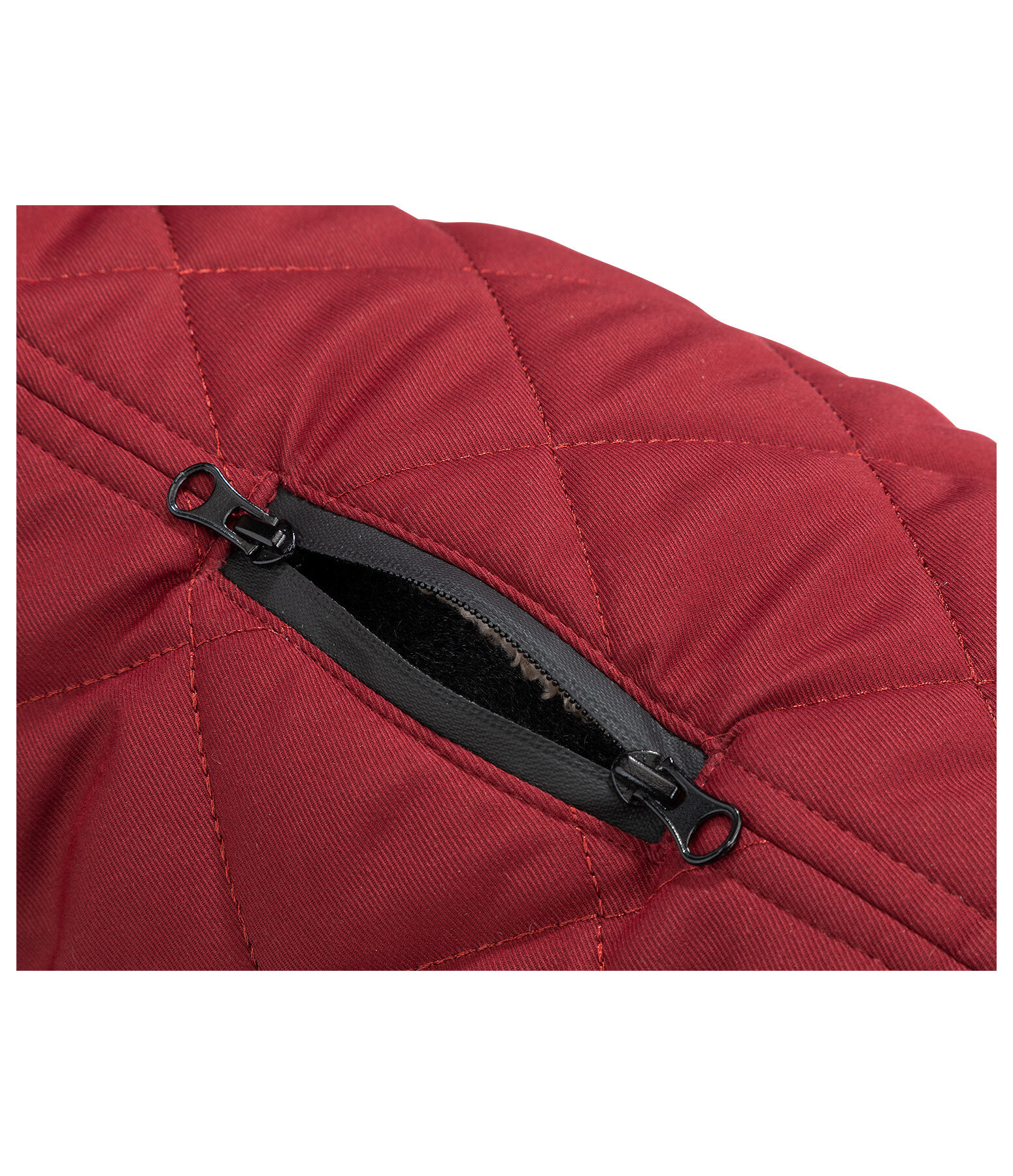 gewatteerde hondenmantel met teddyfleece voering Holly