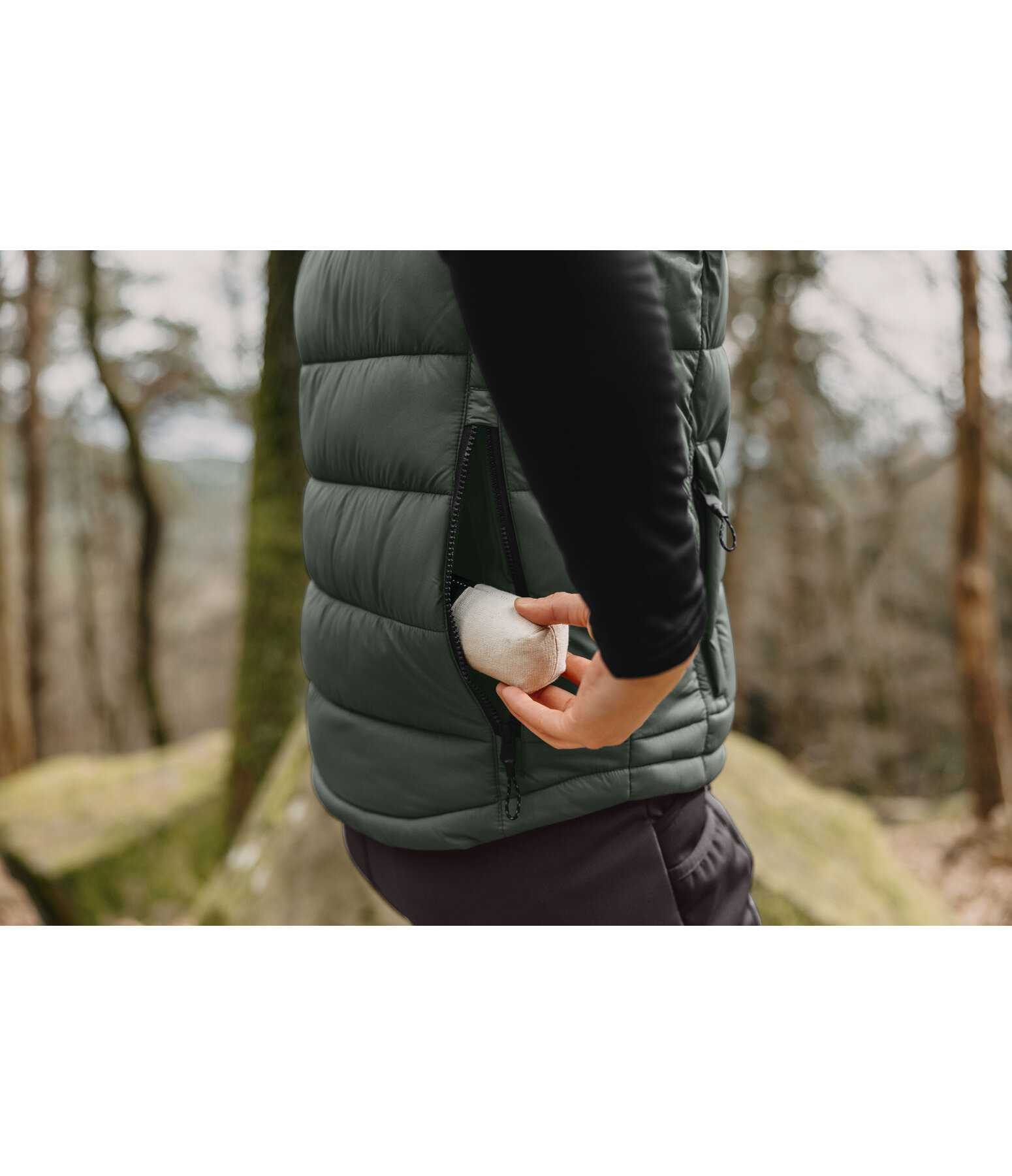 outdoor gewatteerde bodywarmer. Elowen