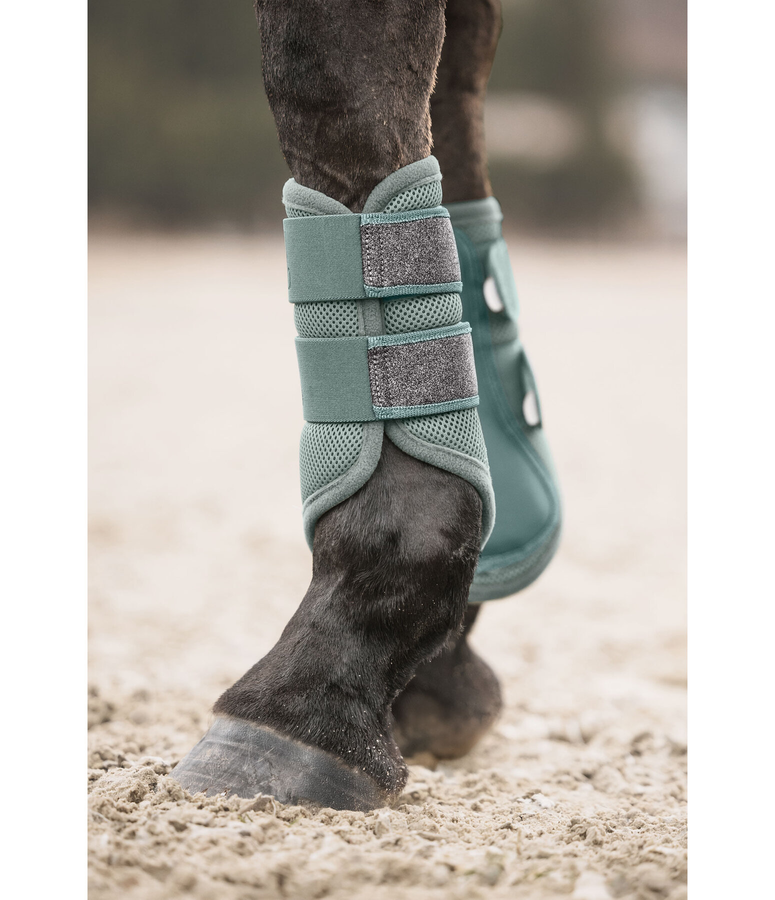 Mesh peesbeschermers Glitter, voorbenen