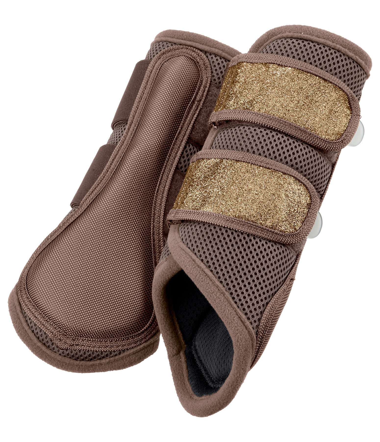 Mesh peesbeschermers Glitter, voorbenen