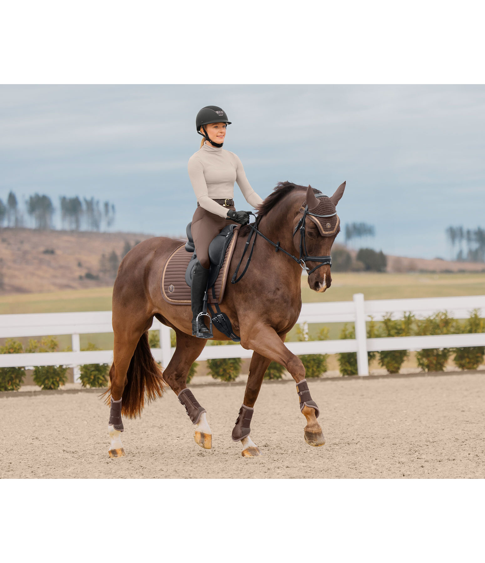Mesh peesbeschermers Glitter, voorbenen