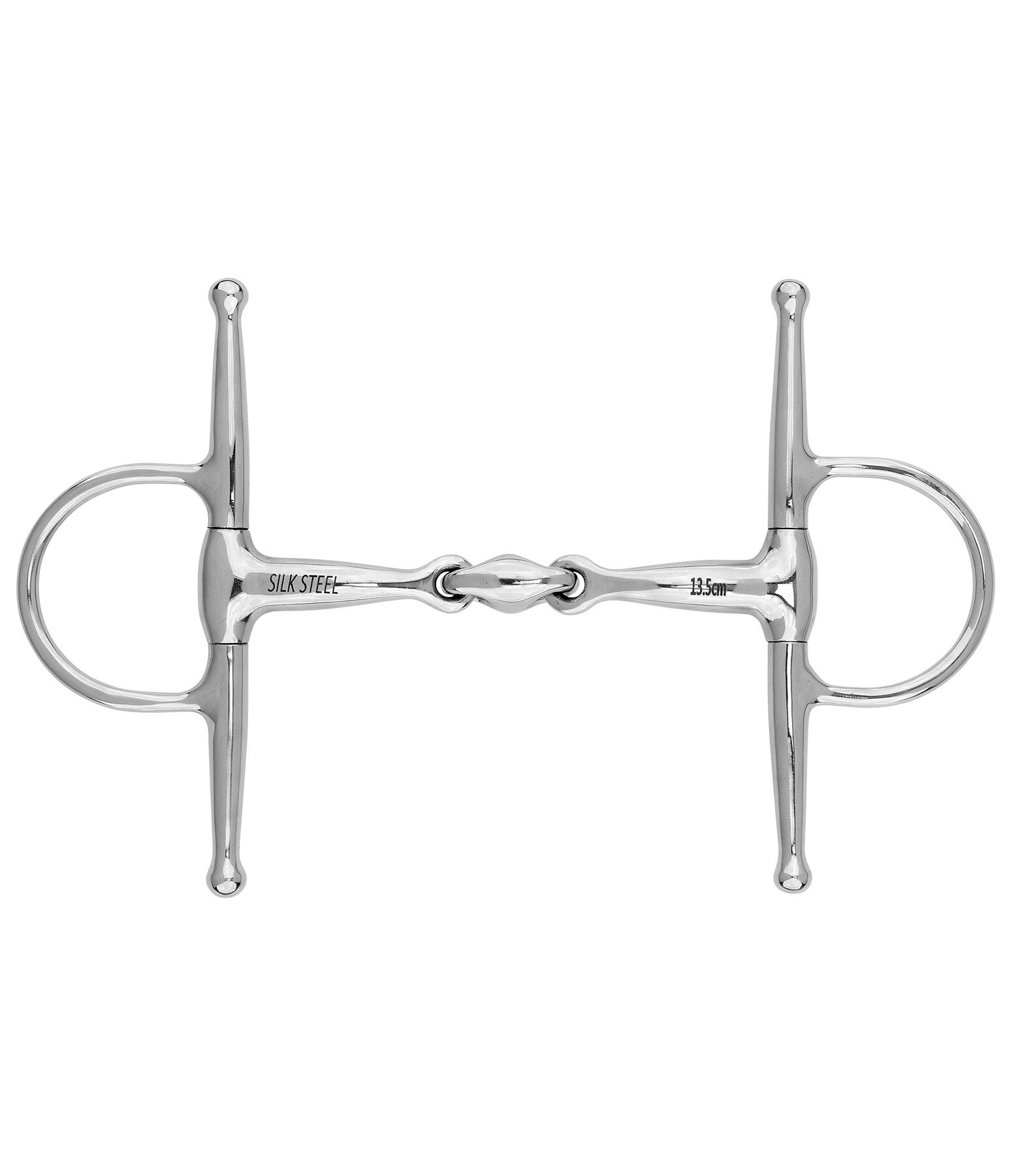 kneveltrens met olijfkop dubbel gebroken 16 mm