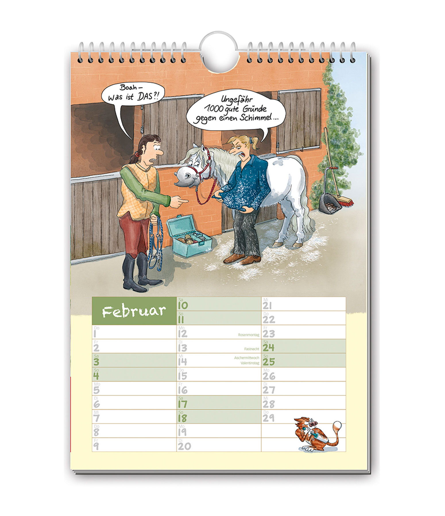 Paardenverhalen: comic kalender 2022