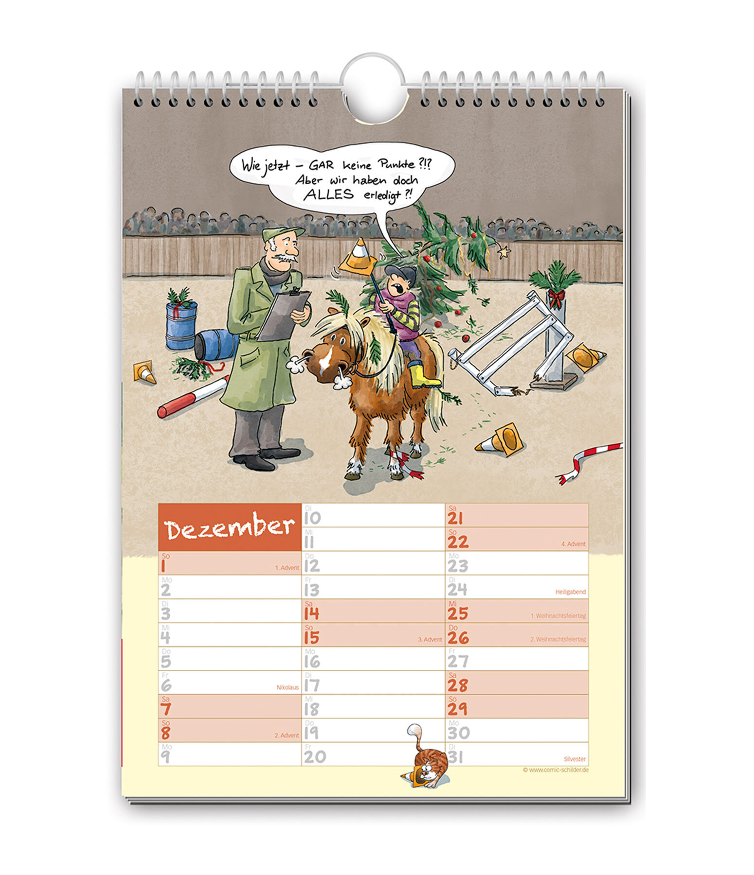 Paardenverhalen: comic kalender 2022
