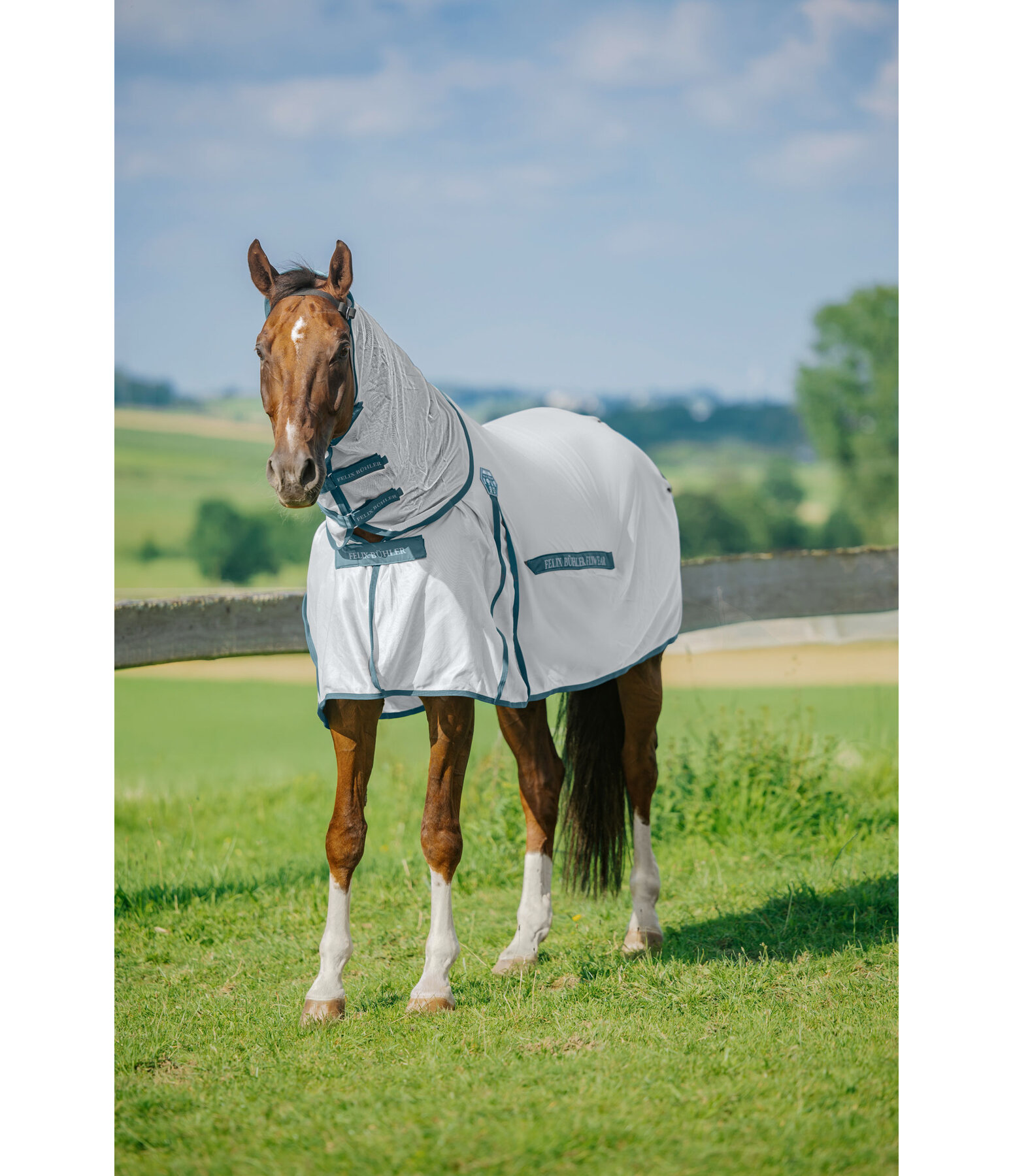 fullneck vliegendeken Fly Shield met 70 % UV-bescherming