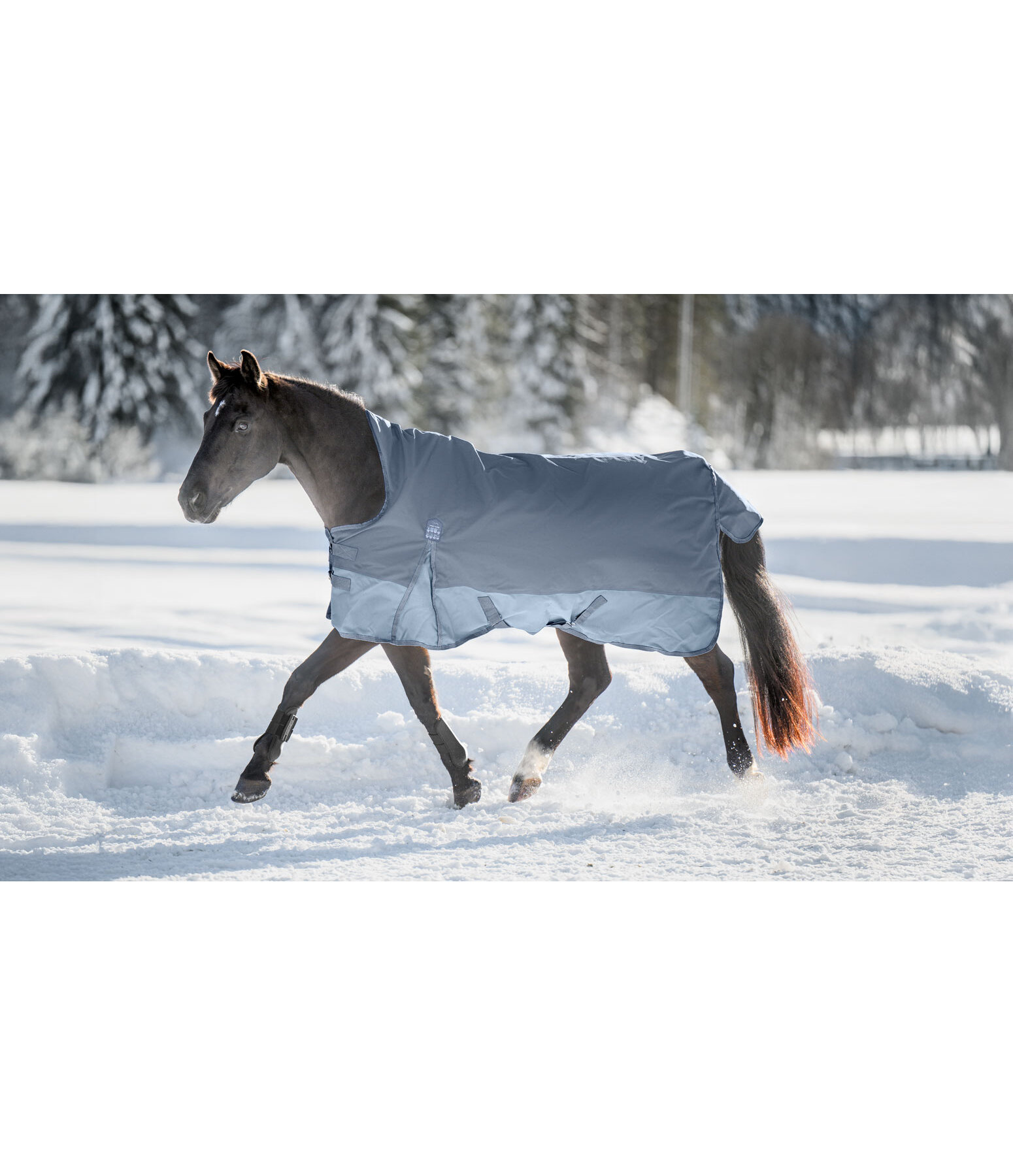 Highneck winterdeken Abegail 150 g
