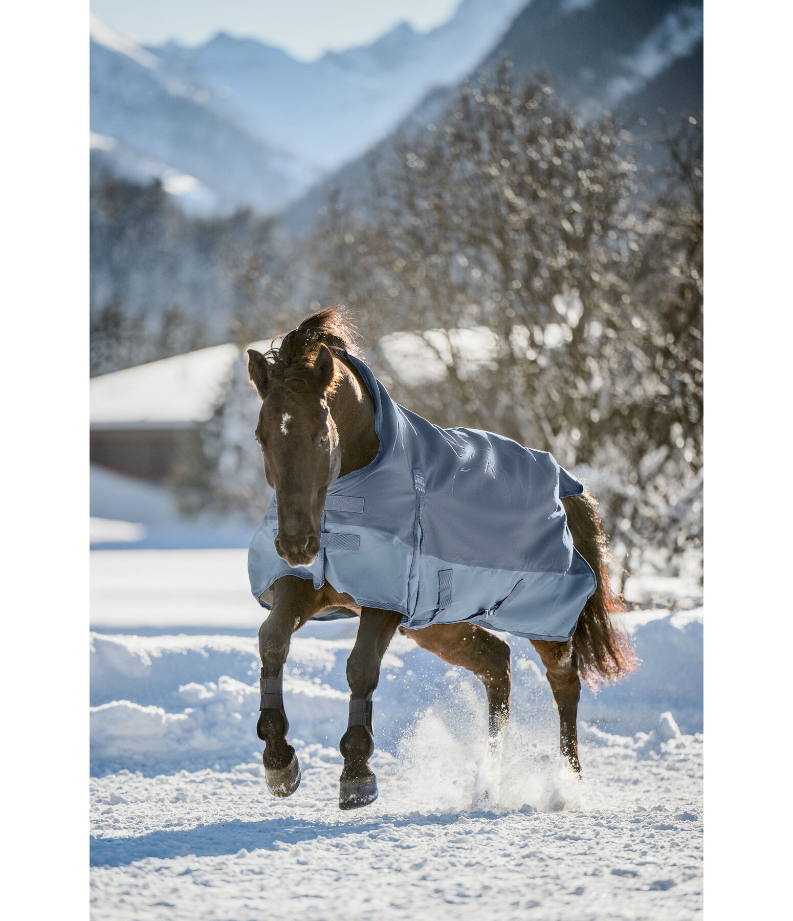 Highneck winterdeken Abegail 150 g