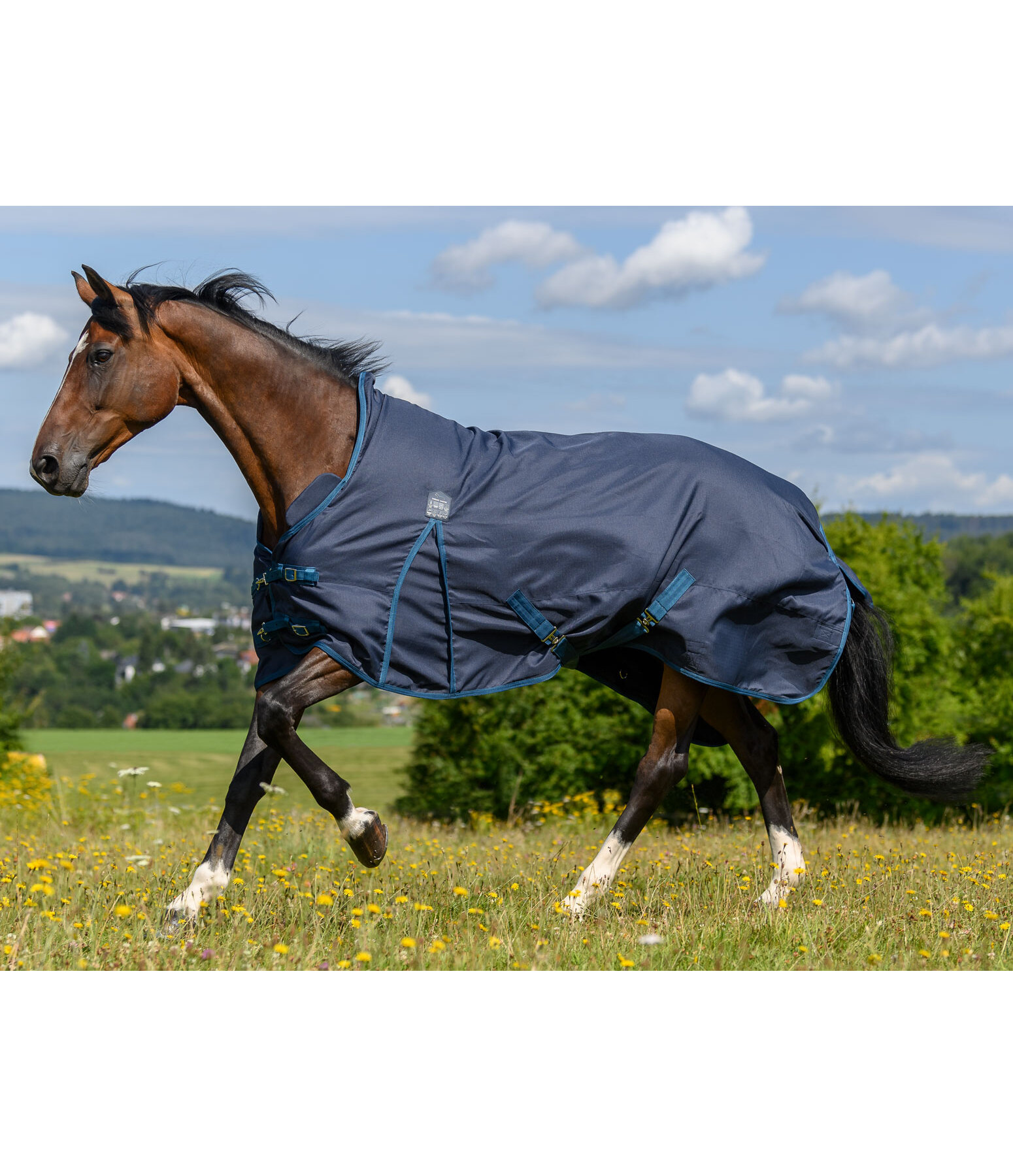 Highneck outdoordeken Jaco, 75 g