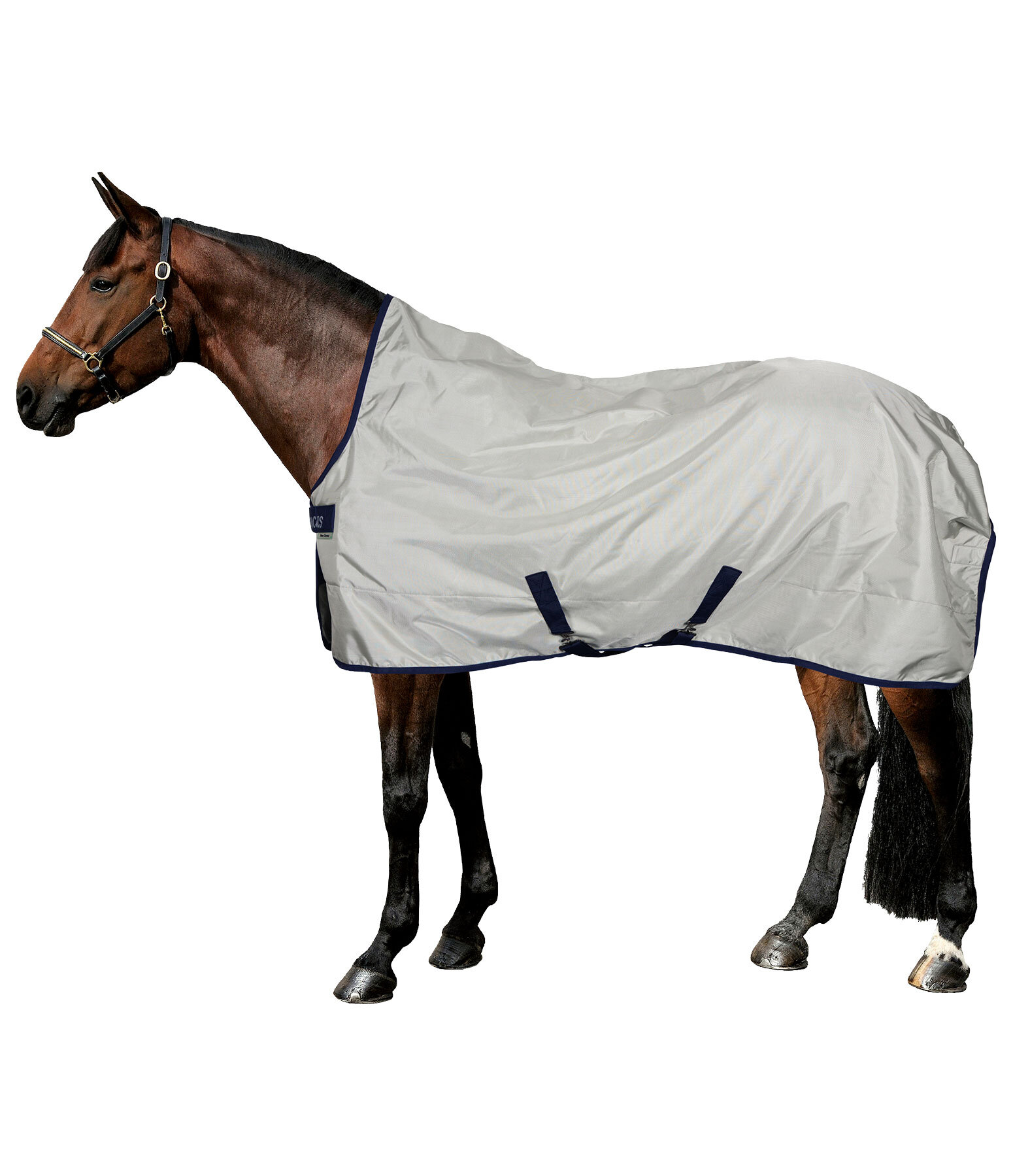 Power Turnout Light regendeken met highneck en klassieke kruisbanden, 0 g