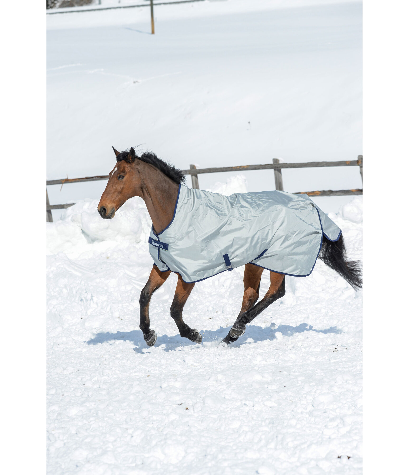 Power Turnout Light regendeken met highneck en klassieke kruisbanden, 0 g