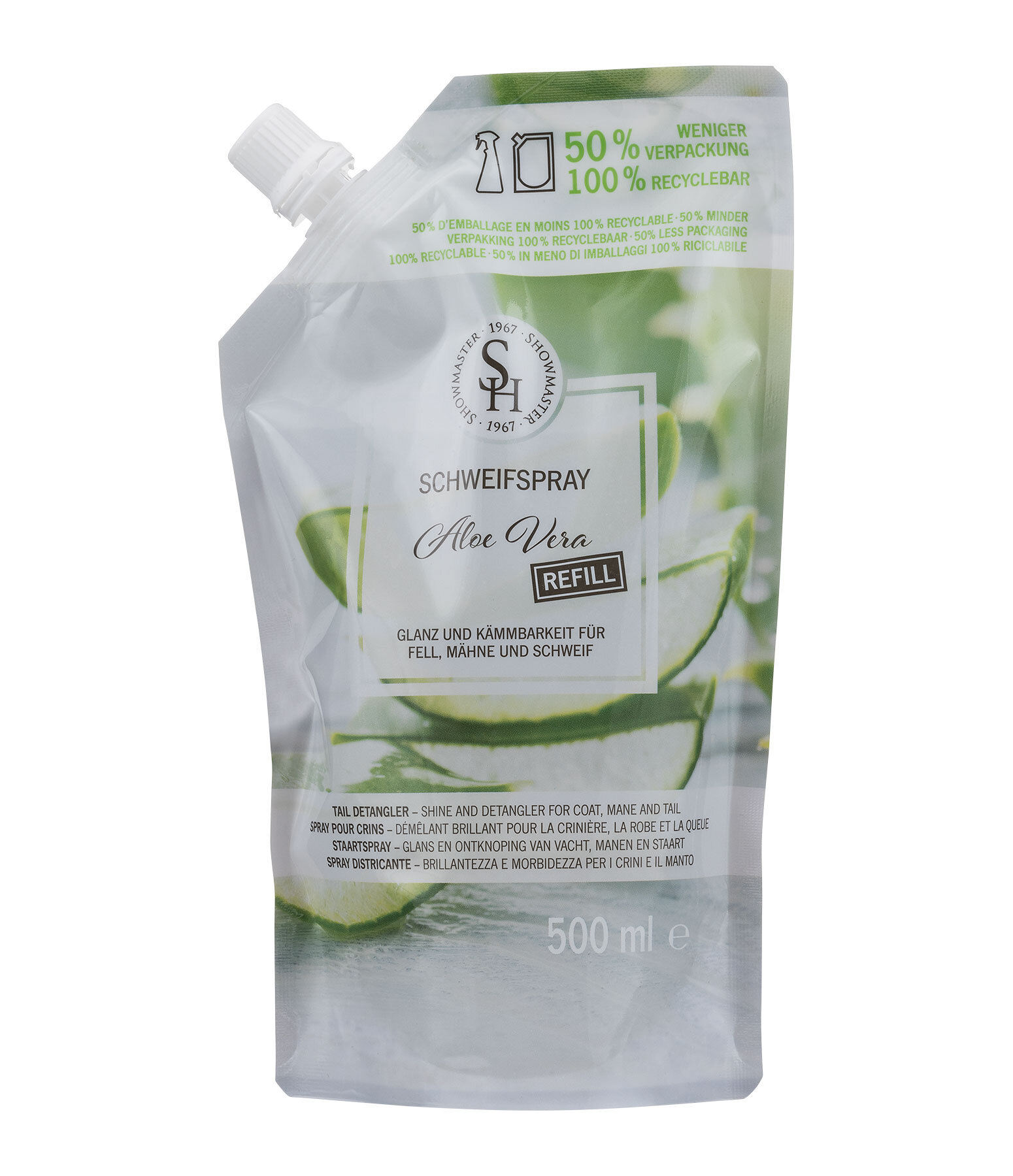 staartspray Aloe Vera navulling