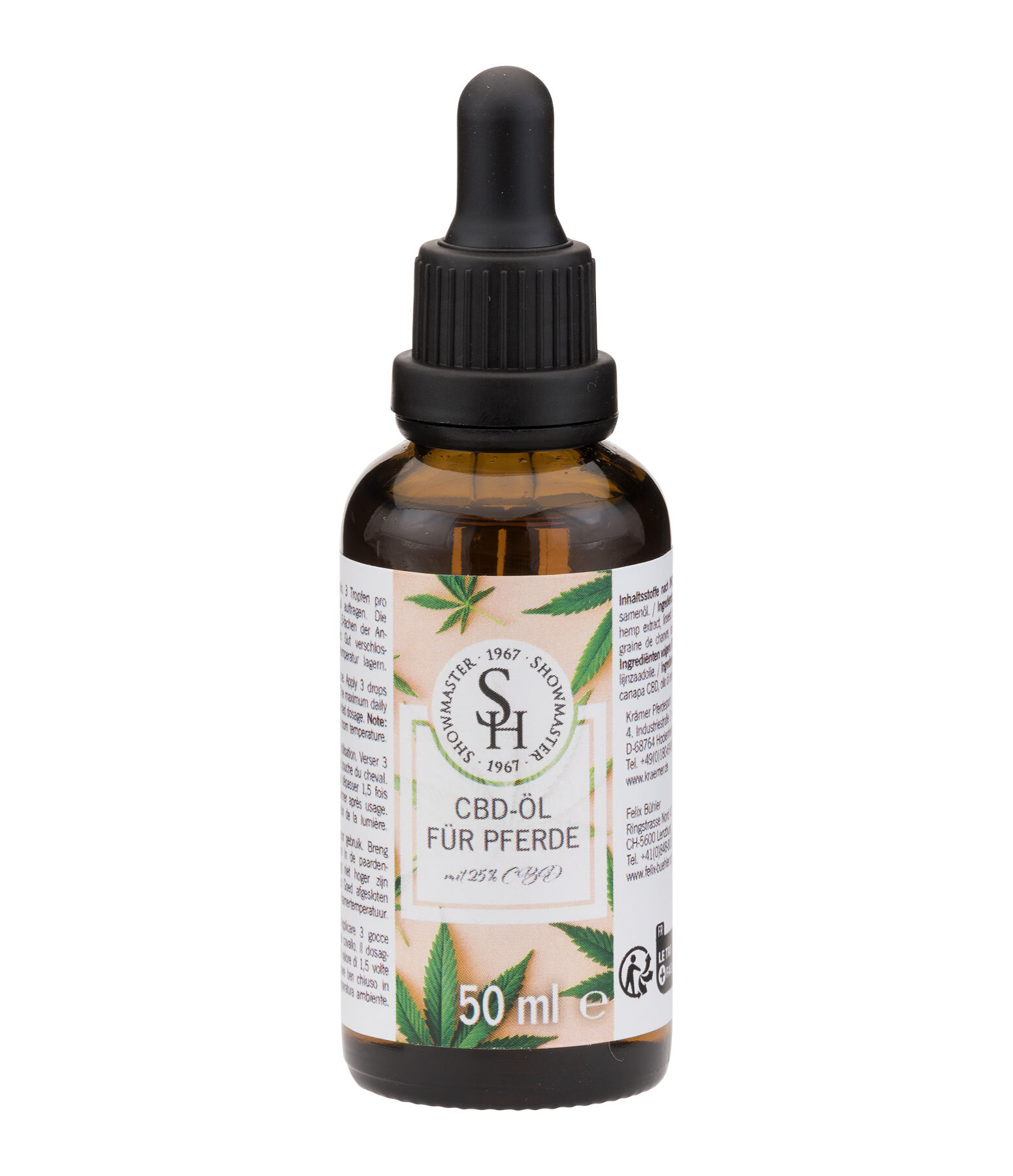 CBD olie voor paarden 25 %