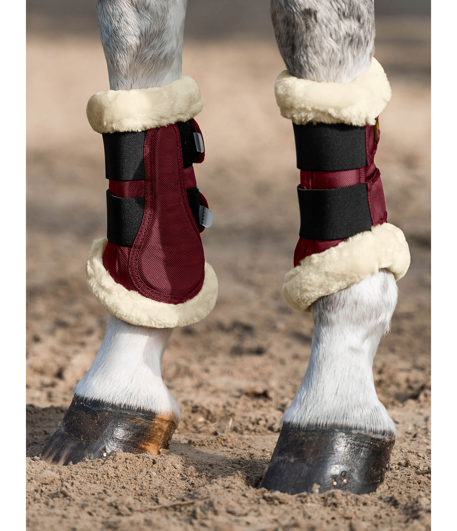 teddyfleece dressuur beenbeschermers Essential, voorbenen