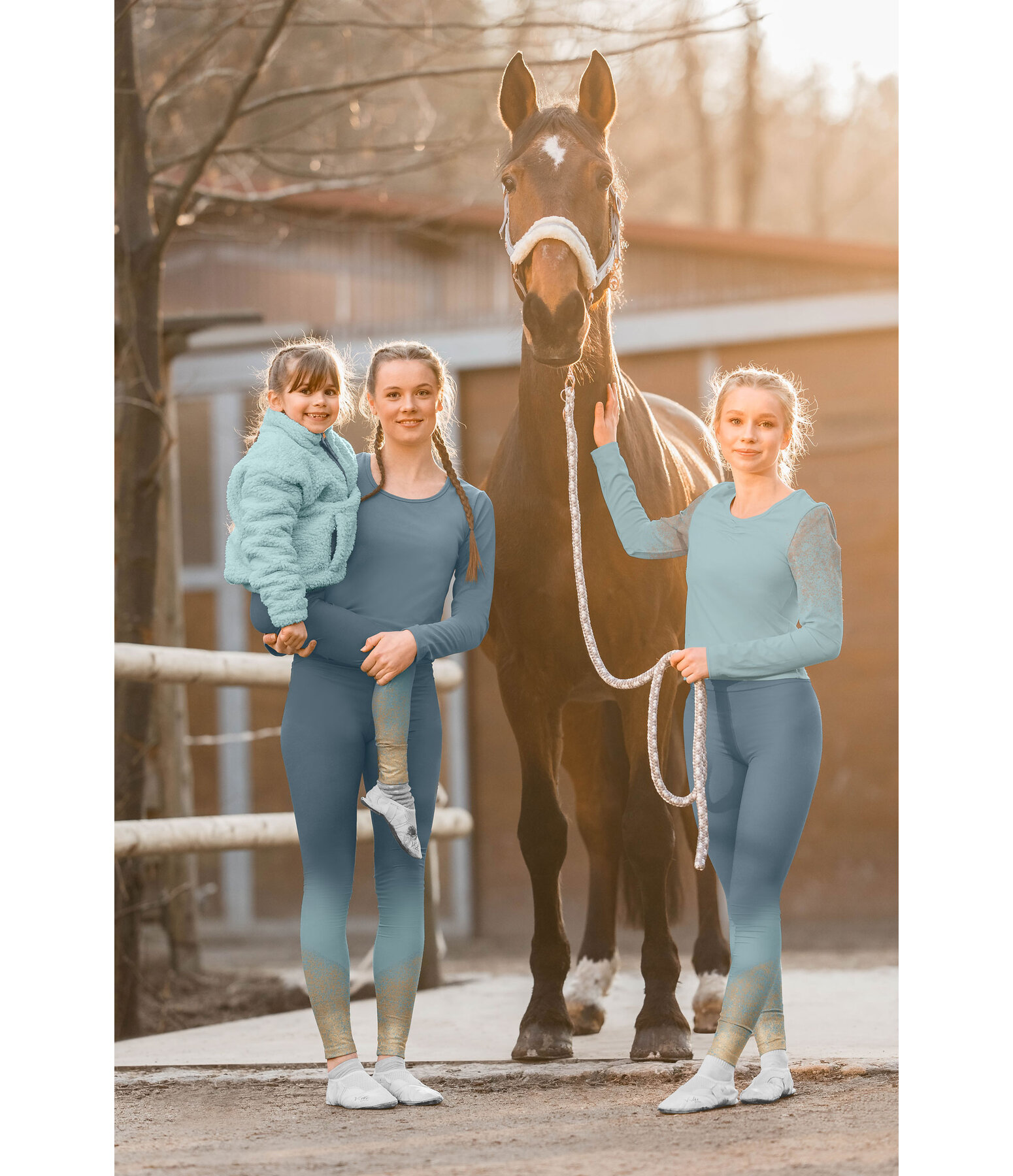 voltigelegging Icy Glitter voor dames