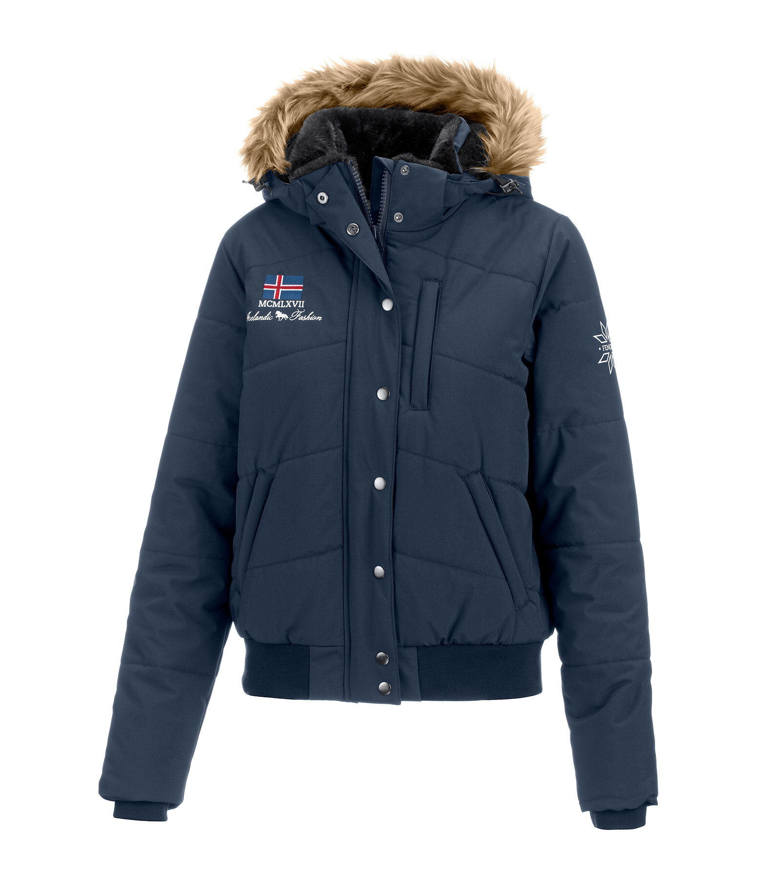 winter rij-jas Elgur met capuchon
