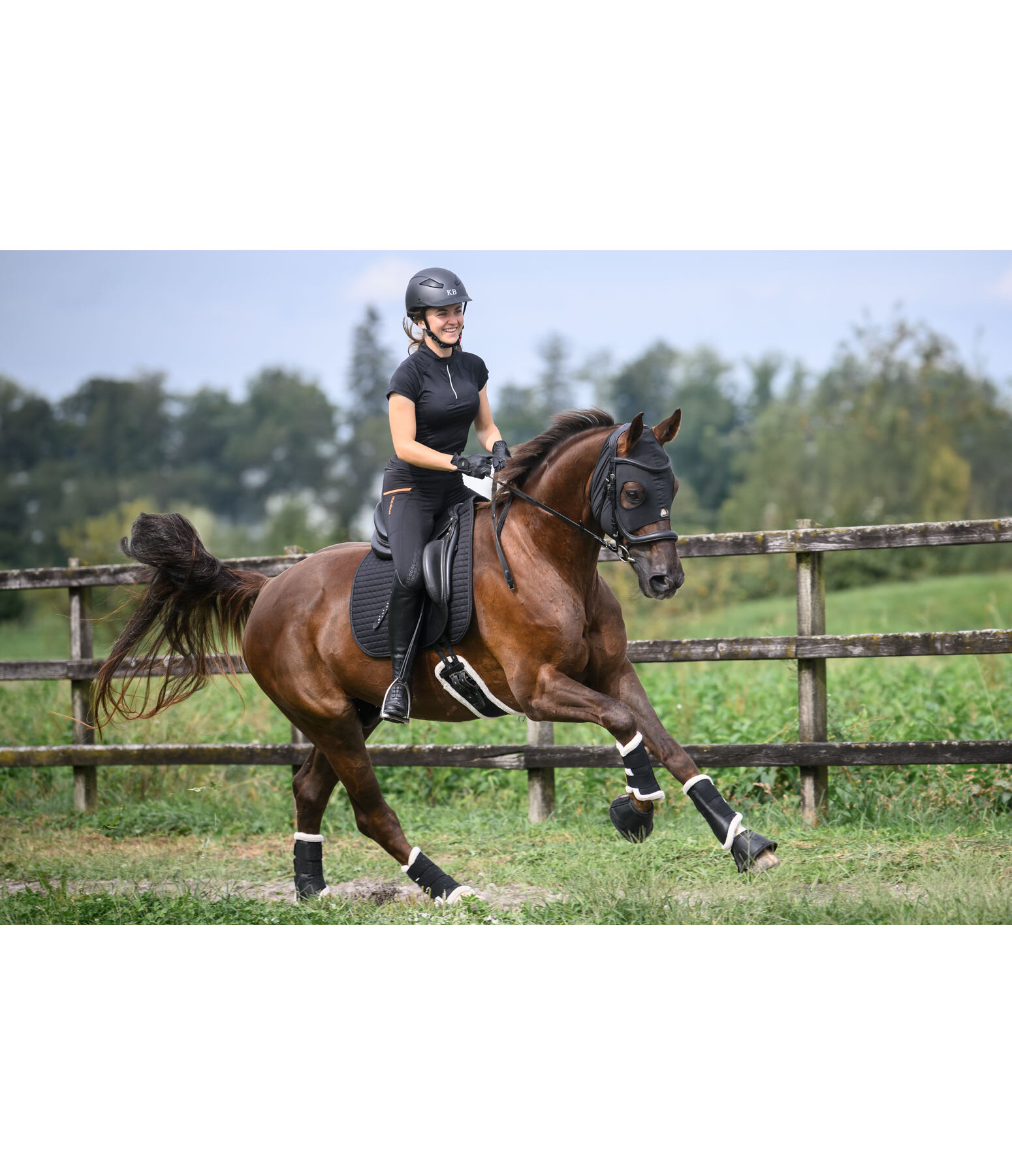 comfort masker voor paarden Earless Ceramic Rehab