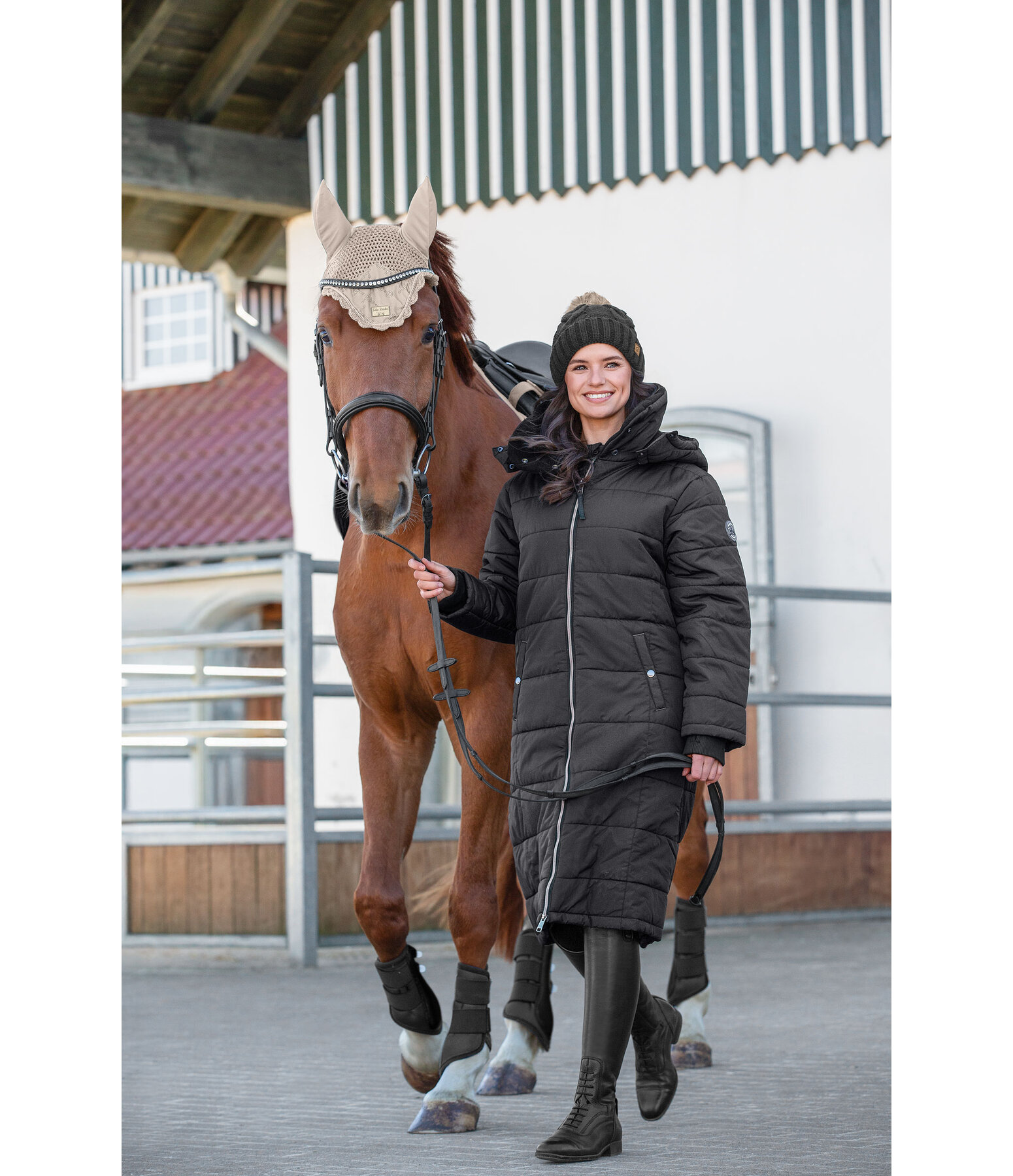 rijmantel Davos II met capuchon