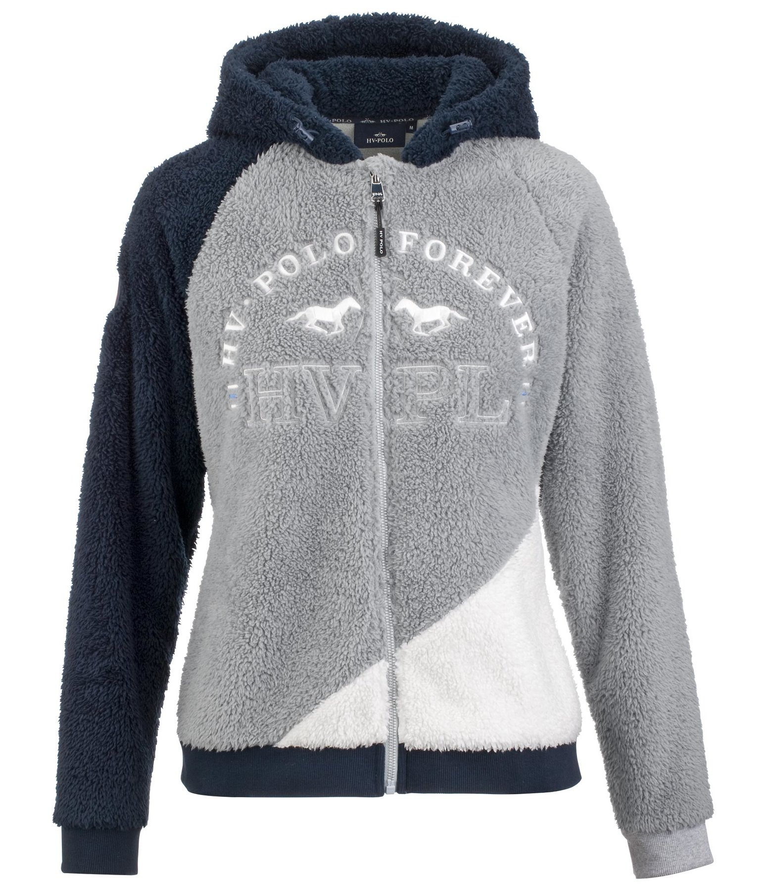 Teddyfleece Jas Hyden Sweat Fleecejassen Hoodies Kramer Paardensport