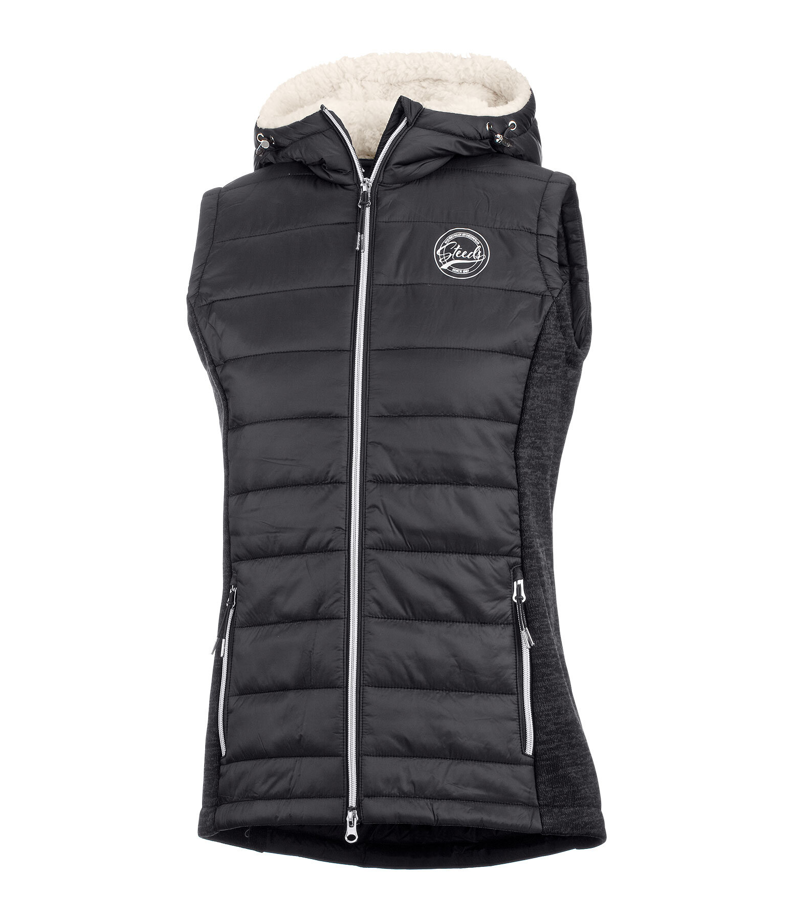 combi bodywarmer Liah met capuchon