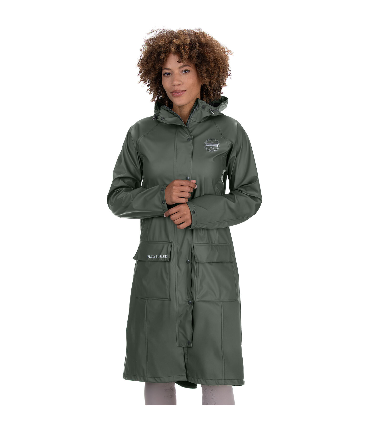 regenmantel Frieda met capuchon