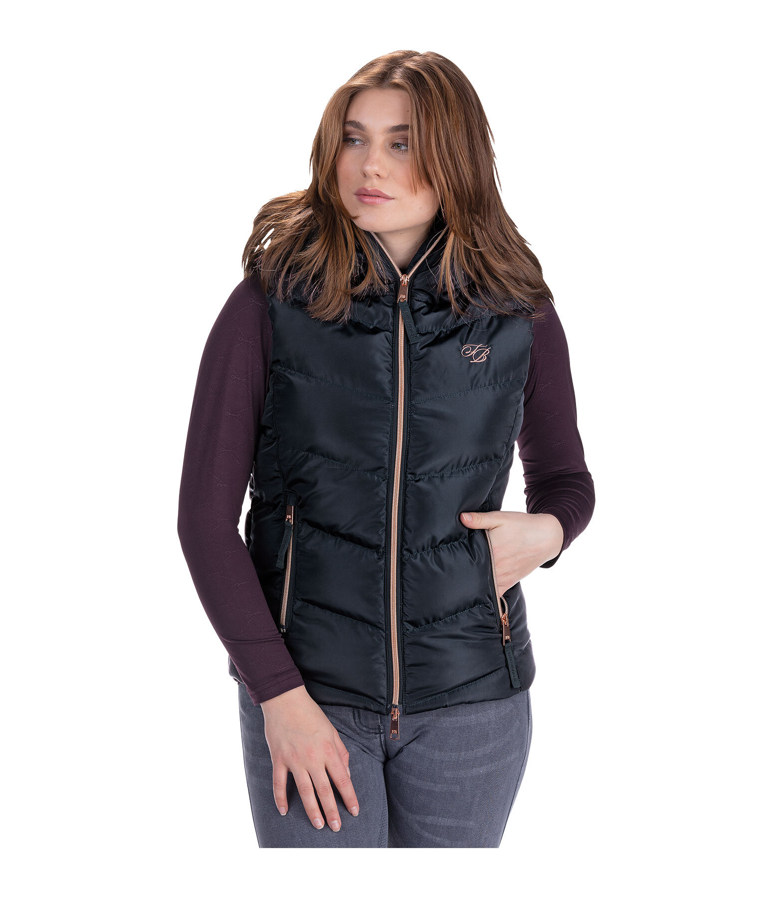 bodywarmer Lena met capuchon