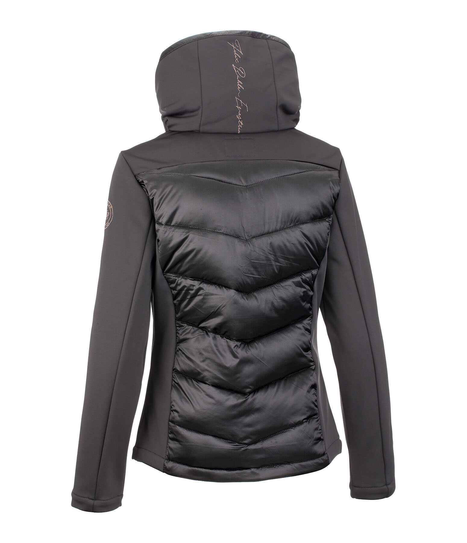 softshell combi jas Leonie met capuchon