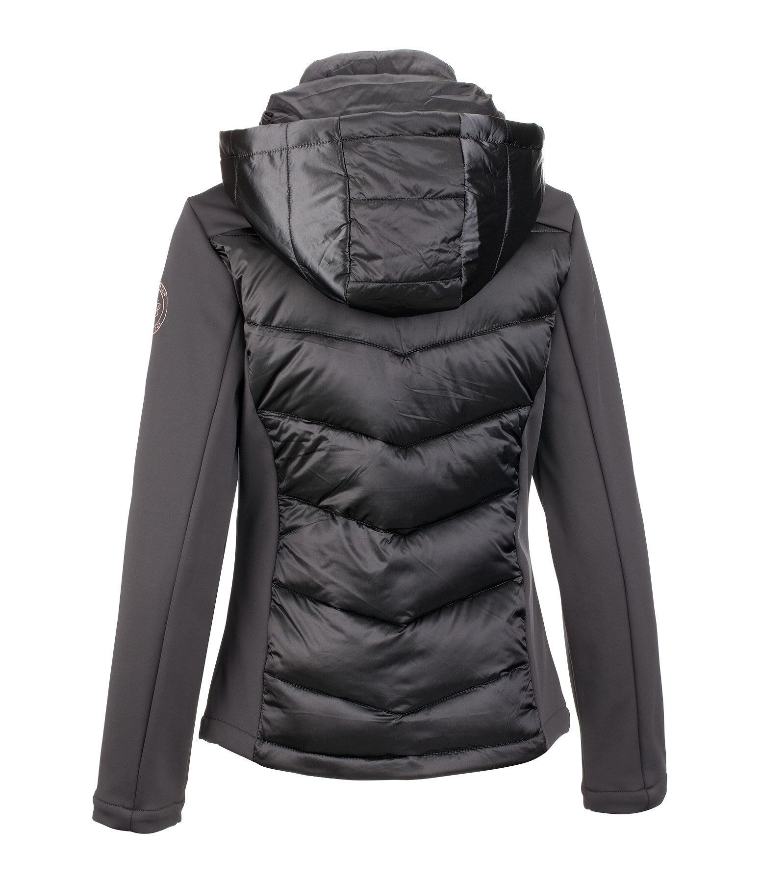softshell combi jas Leonie met capuchon