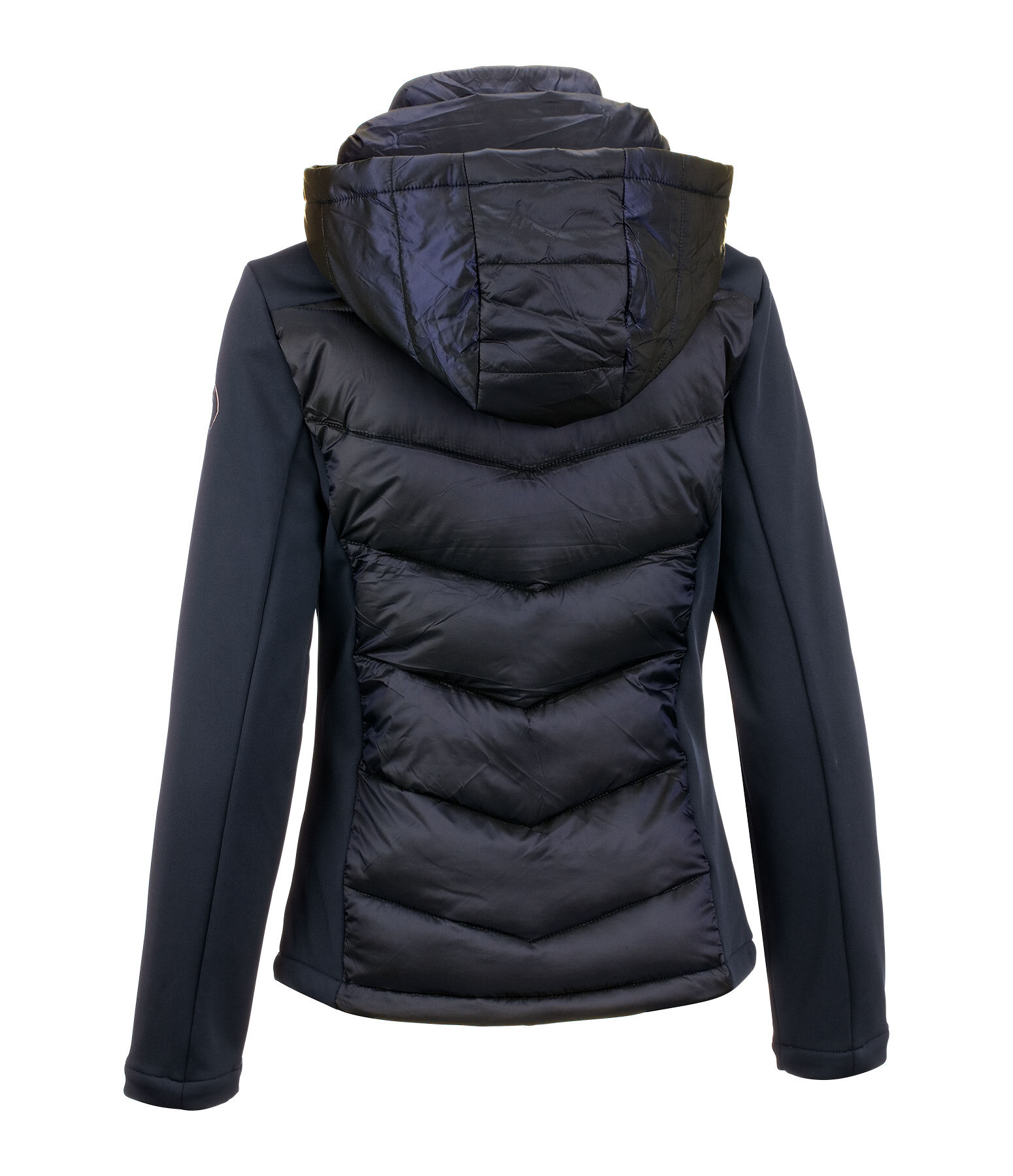 softshell combi jas Leonie met capuchon