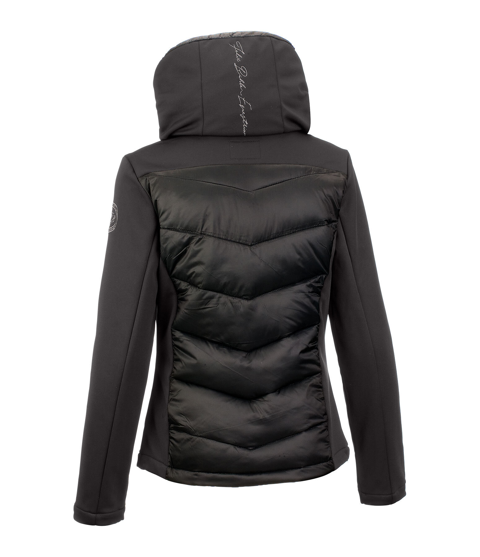 softshell combi jas Leonie met capuchon