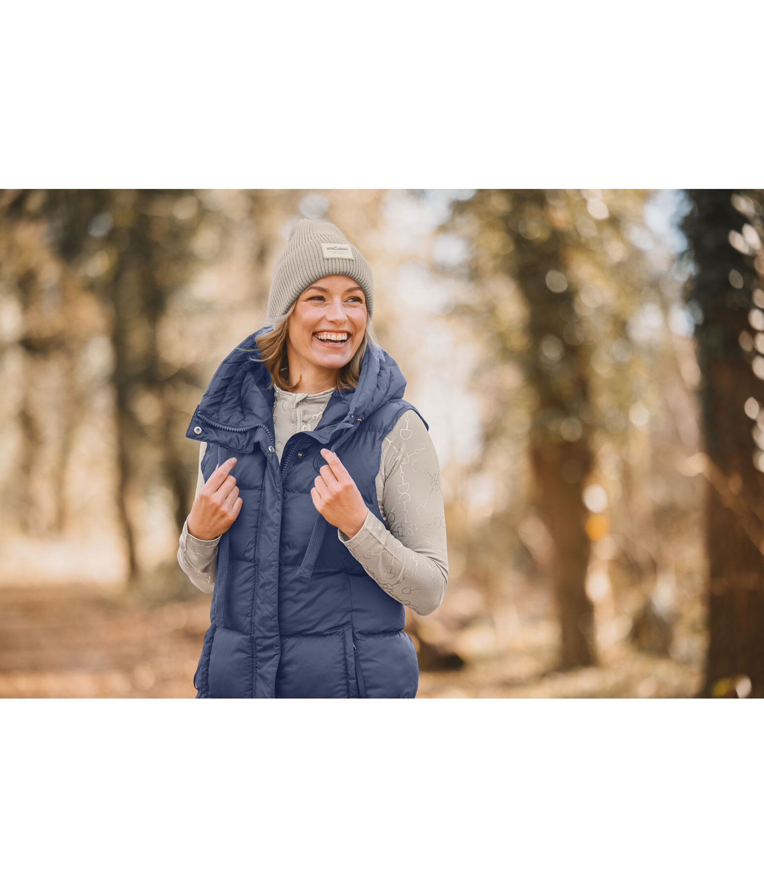 bodywarmer Clara met capuchon
