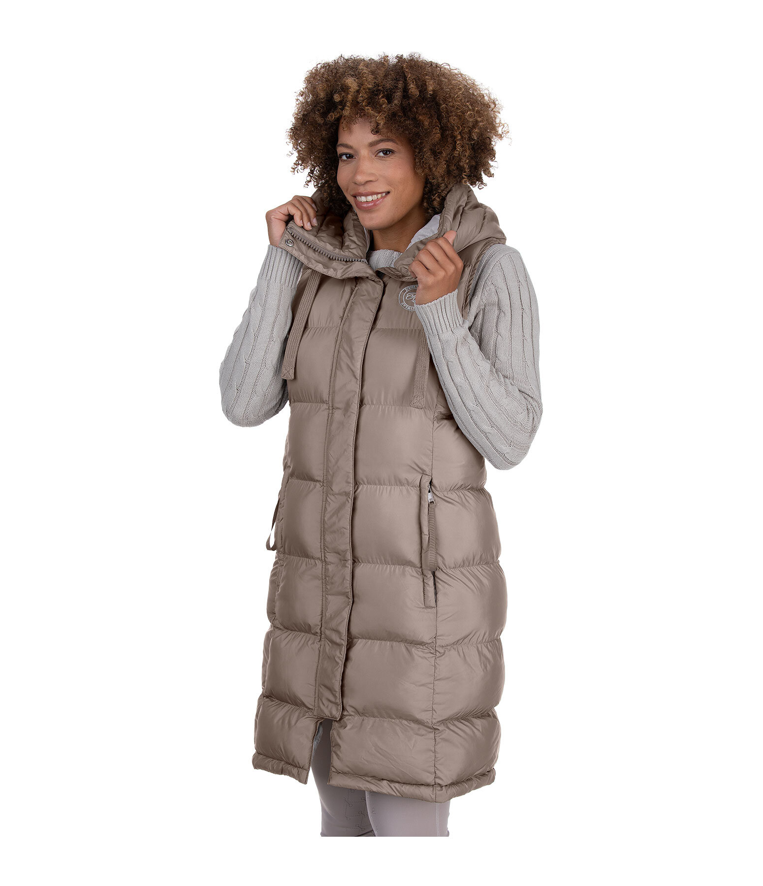 bodywarmer Clara met capuchon