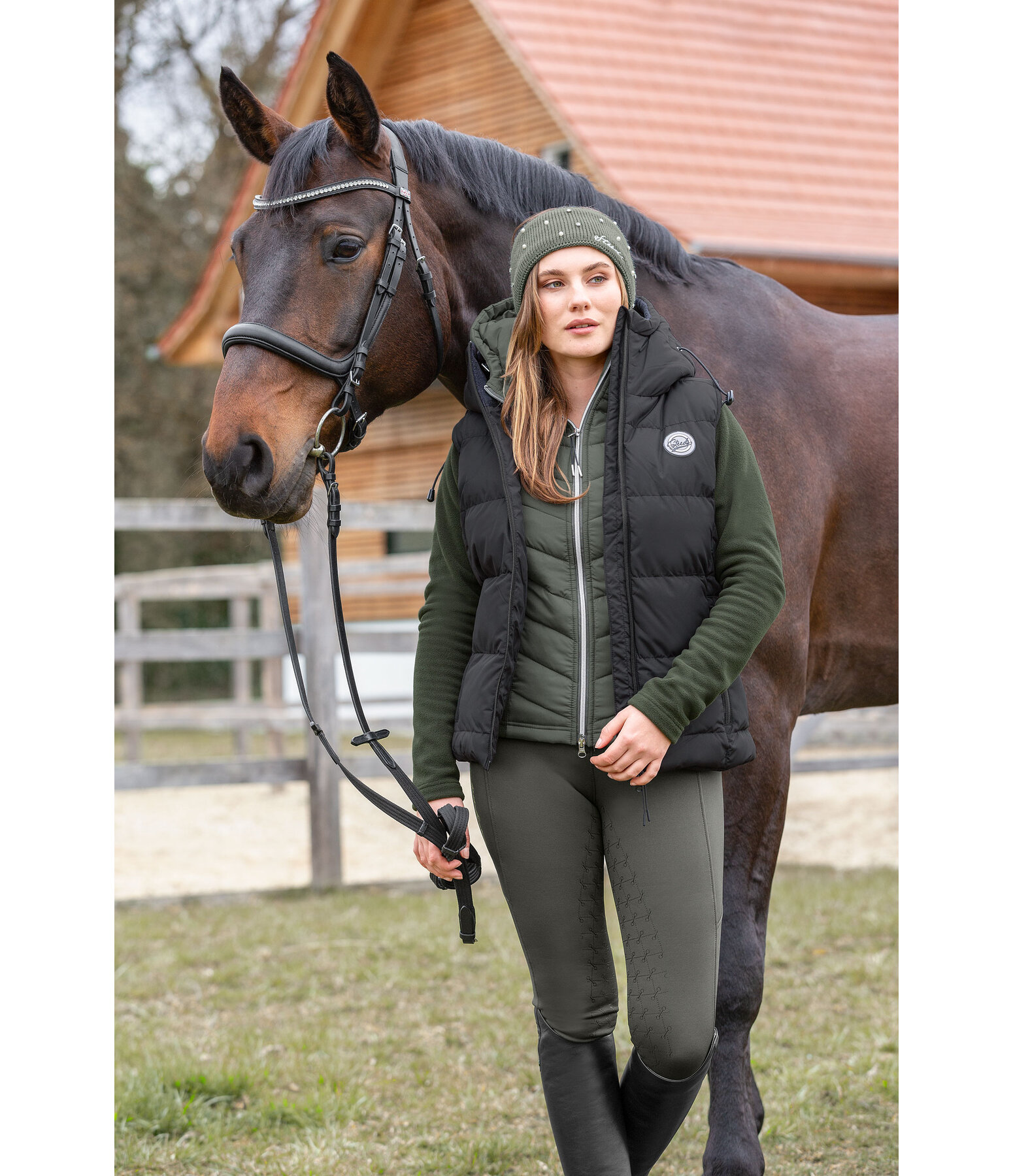 bodywarmer Mira II met capuchon